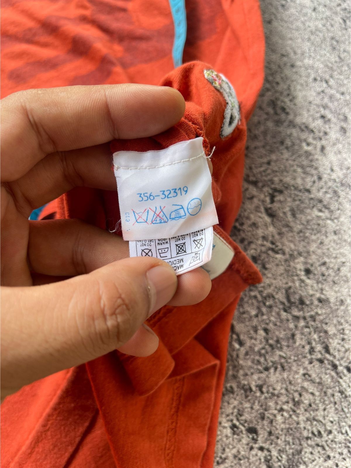 RERE VIVIENNE WESTWOOD MAN HAND PRINT TEE