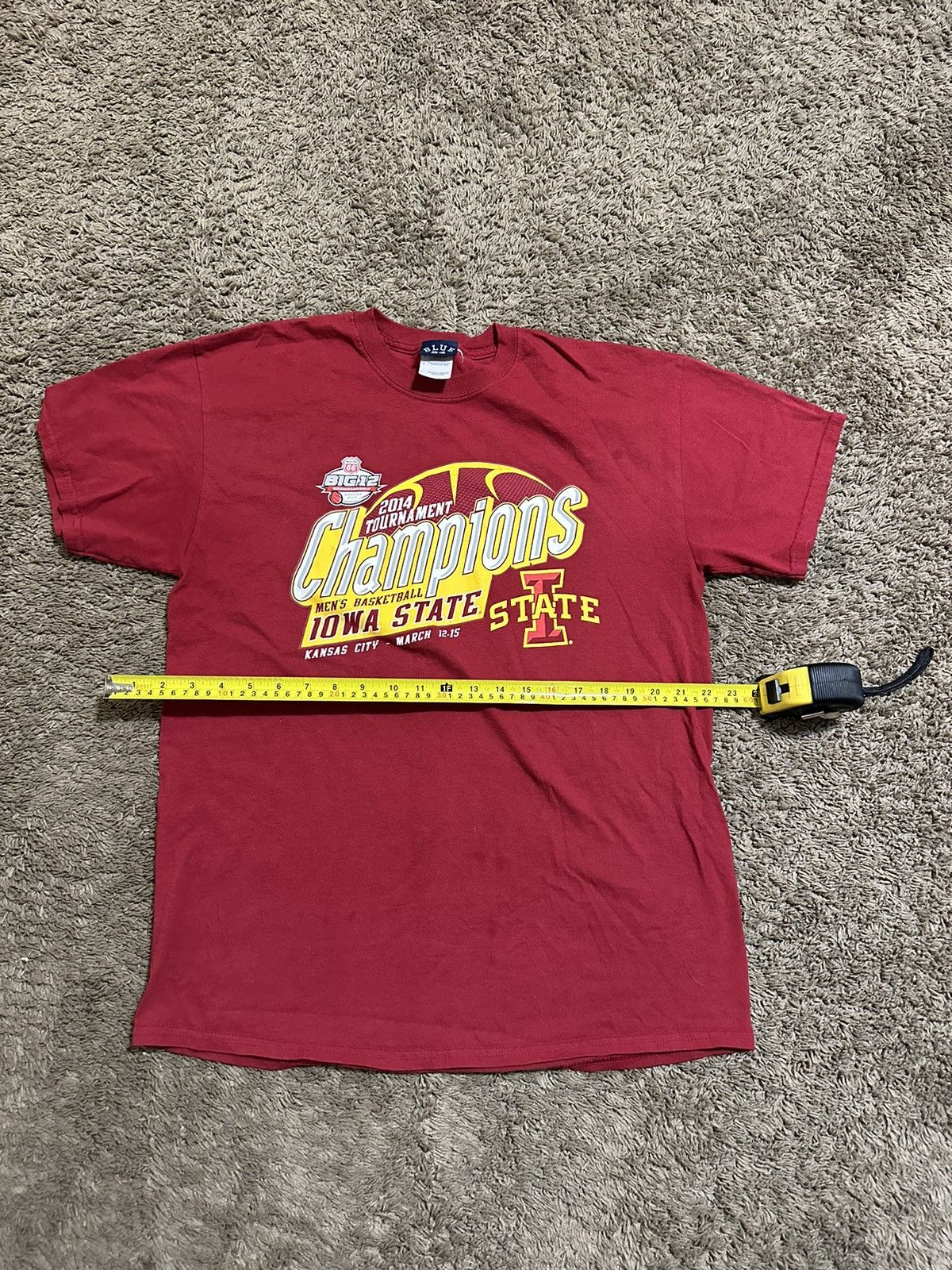 NCAA × Vintage Vintage NCAA Iowa State “big 12” shirt 2014 size large Size US L / EU 52-54 / 3 - 4 Thumbnail