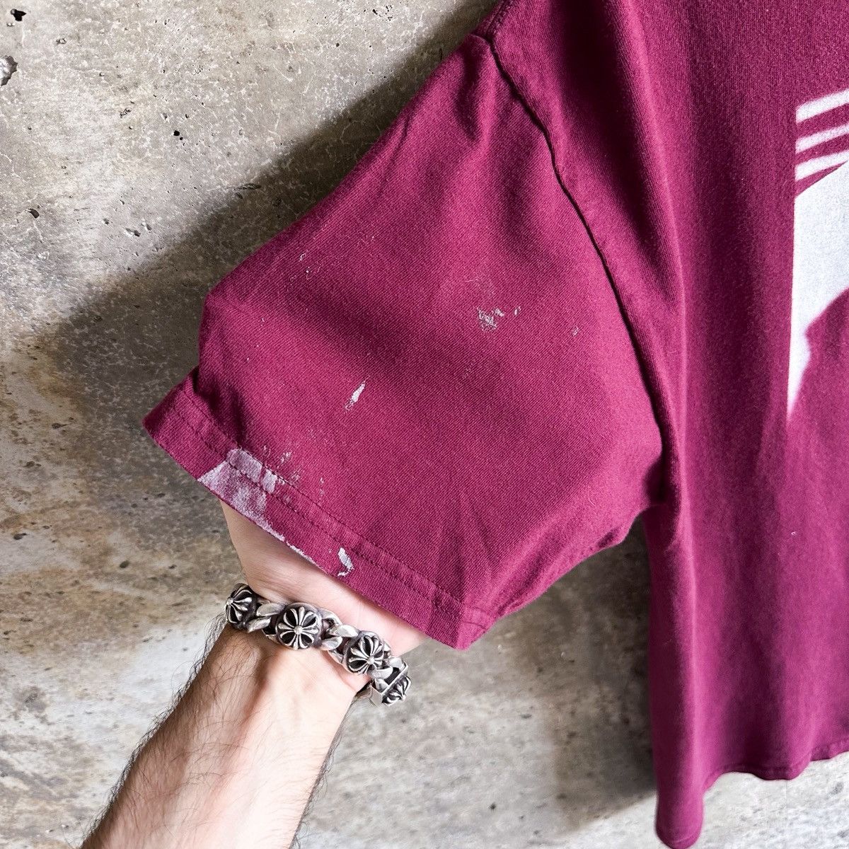 Band Tees 2000’s Vintage “THE SMITHS” Paint Splatter T-Shirt Size US L / EU 52-54 / 3 - 5 Thumbnail