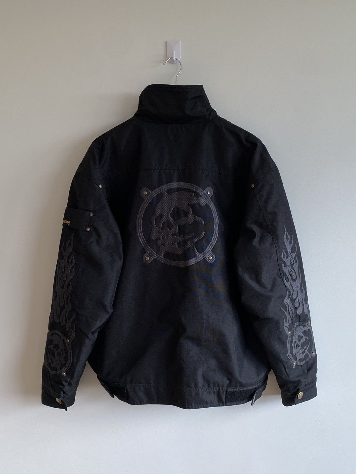 Affliction Metal Skull Jacket | Hardcore Punk | Biker Core Size US XL / EU 56 / 4 - 9 Thumbnail