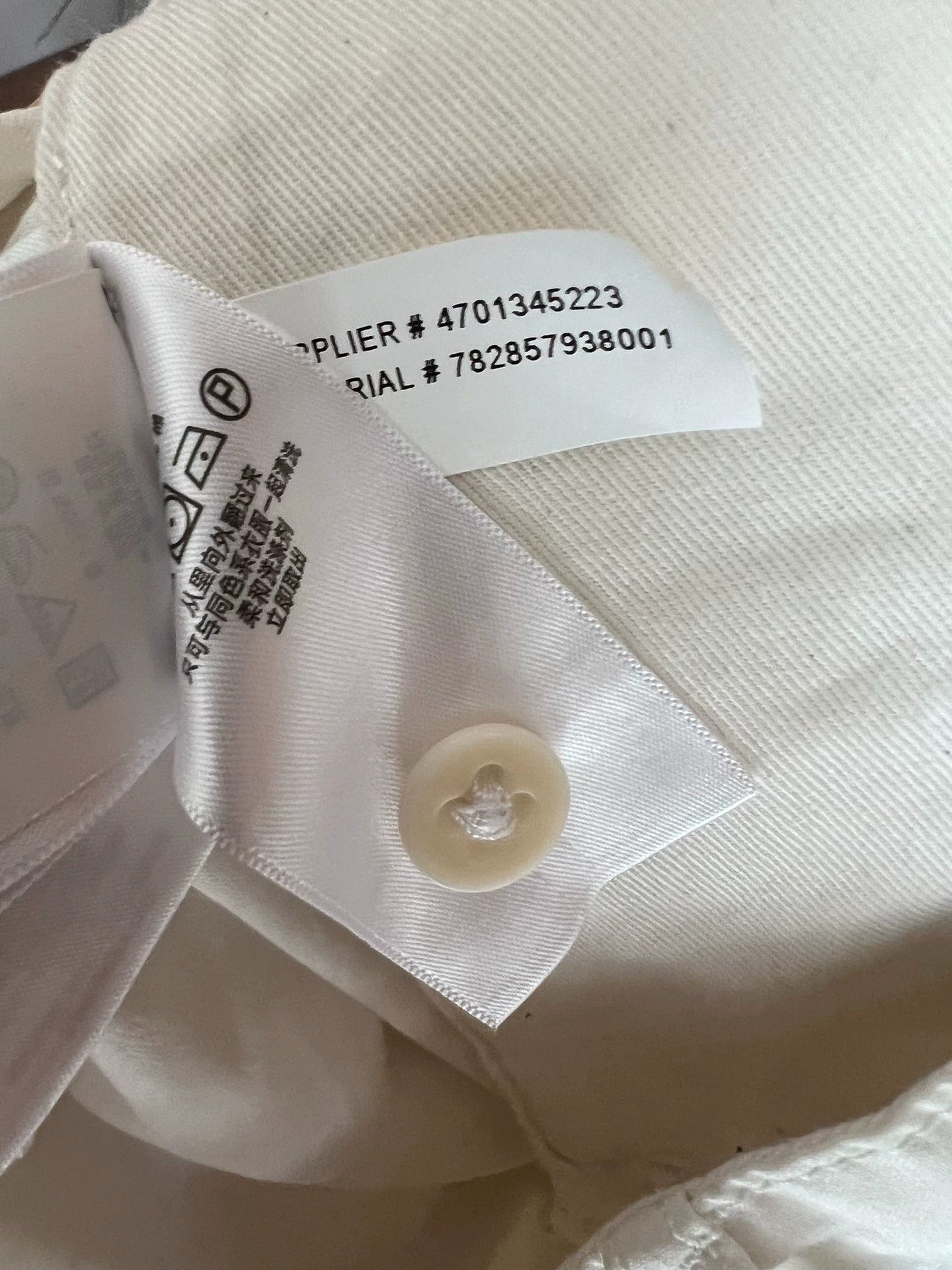 RRL Ralph Lauren RRL Double RL Vintage White Work Shorts Size US 31 - 9 Thumbnail