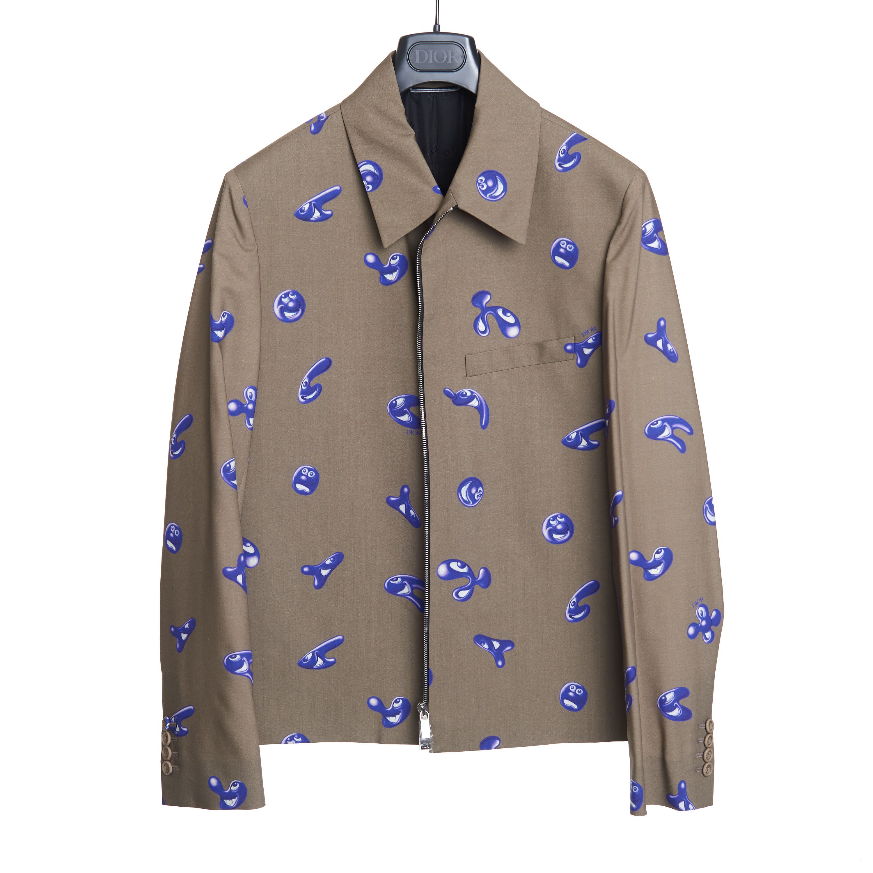 Dior Short Jacket In Technical Wool Canvas Size US M / EU 48-50 / 2 - 1 Thumbnail