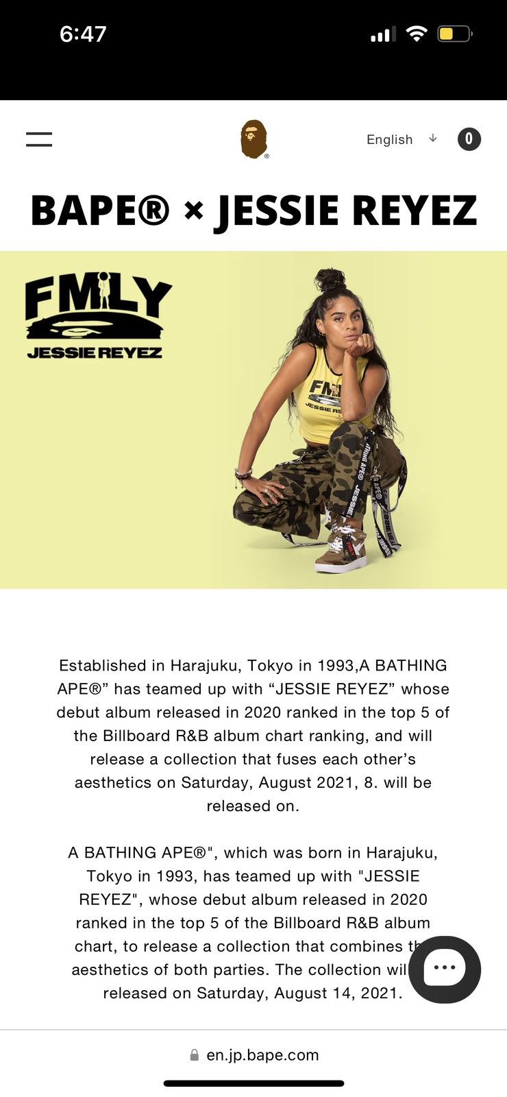 Bape BAPE x Jessie Reyez Mid BAPESTA Shoes Size US 10 / EU 43 - 18 Thumbnail