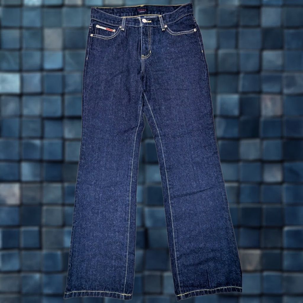 Tommy Hilfiger VINTAGE Tommy Hilfiger Jeans Women 9 (30x31) Straight Leg Flag Denim Roc Roc 081205 Size 30" / US 8 / IT 44 - 1 Thumbnail
