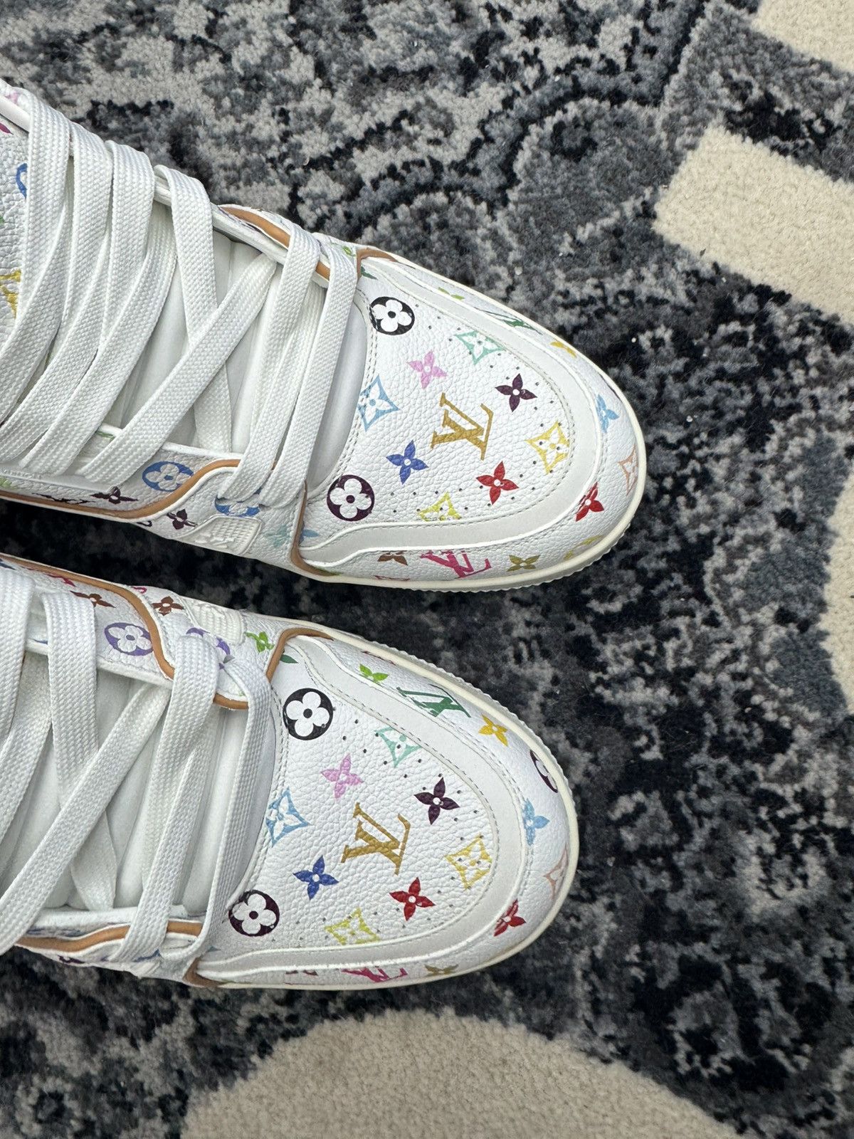 Louis Vuitton × Takashi Murakami Louis Vuitton Murakami trainers Size US 9 / EU 42 - 9 Thumbnail