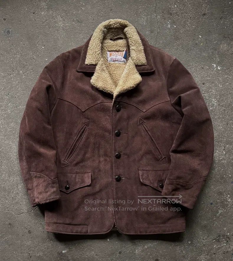 Schott Schott Vintage cowhide farmer coat Size US XXS / EU 40 - 4 Thumbnail
