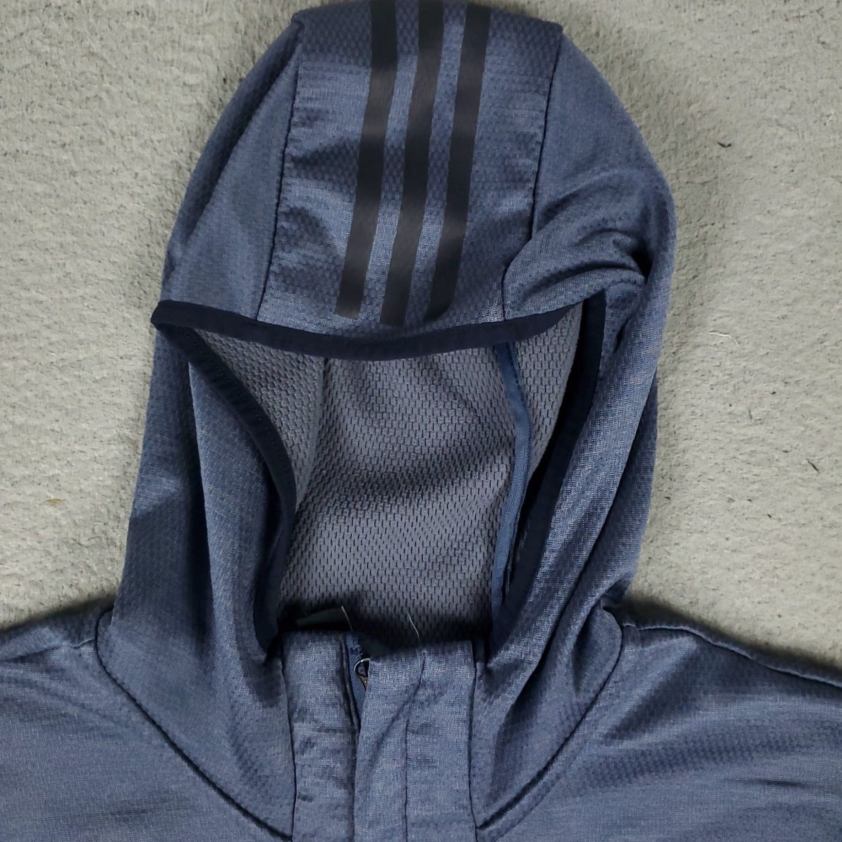 Adidas Adidas Hoodie Mens Small Blue Full Zip Up Sweatshirt Regular Fit Logo Size US S / EU 44-46 / 1 - 2 Thumbnail