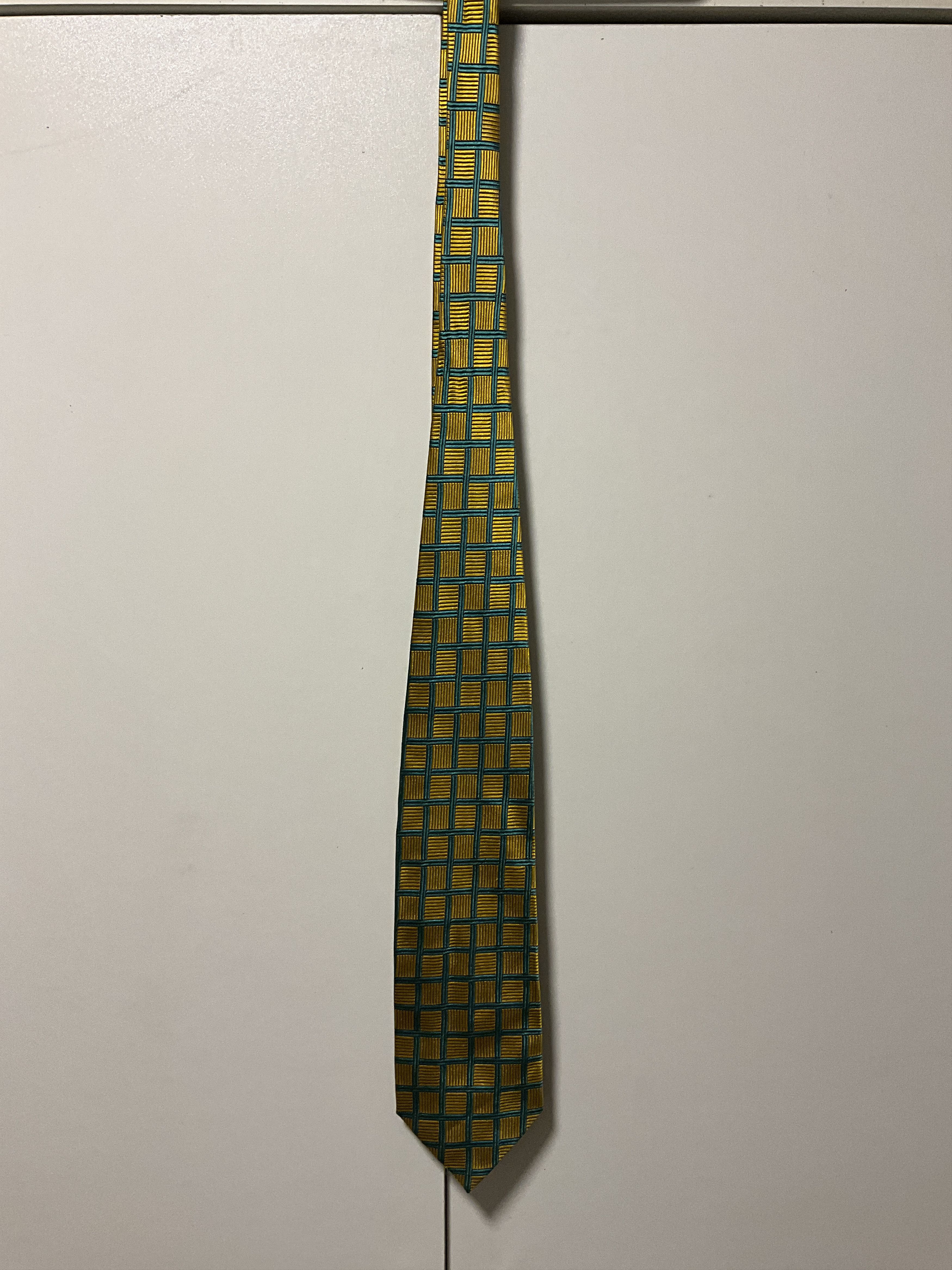 Versace × Vintage Gianni Versace vintage silk gold tie Size ONE SIZE - 2 Thumbnail