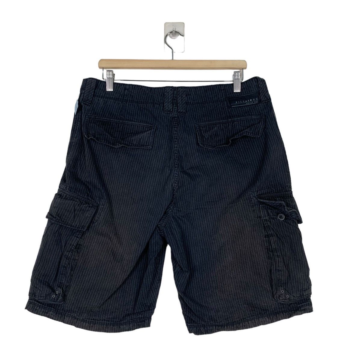 Billabong BILLABONG Striped 6 Pocket Cargo Shorts Pant #0167-C9 Size US 34 / EU 50 - 8 Thumbnail
