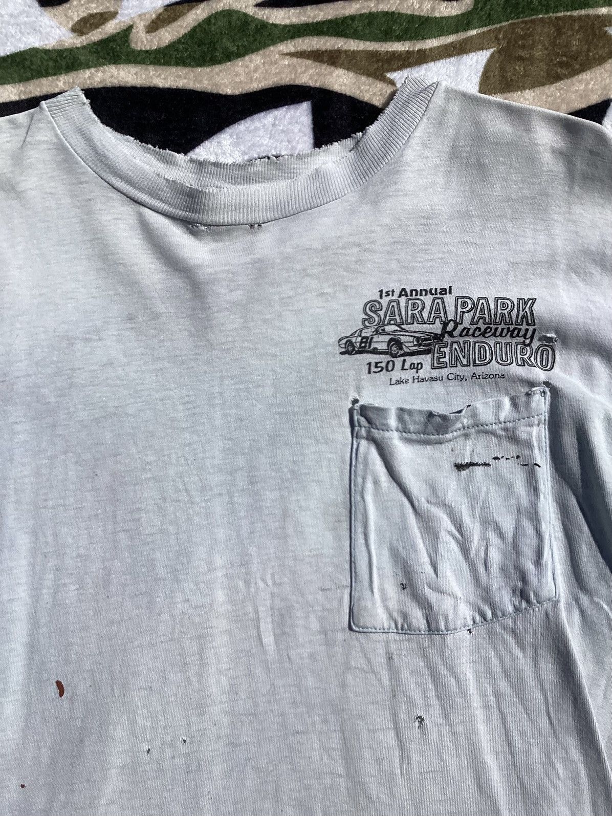 Other Vintage 1988 first annual Sarah Park Speedway 150 racing tee Size US L / EU 52-54 / 3 - 4 Thumbnail