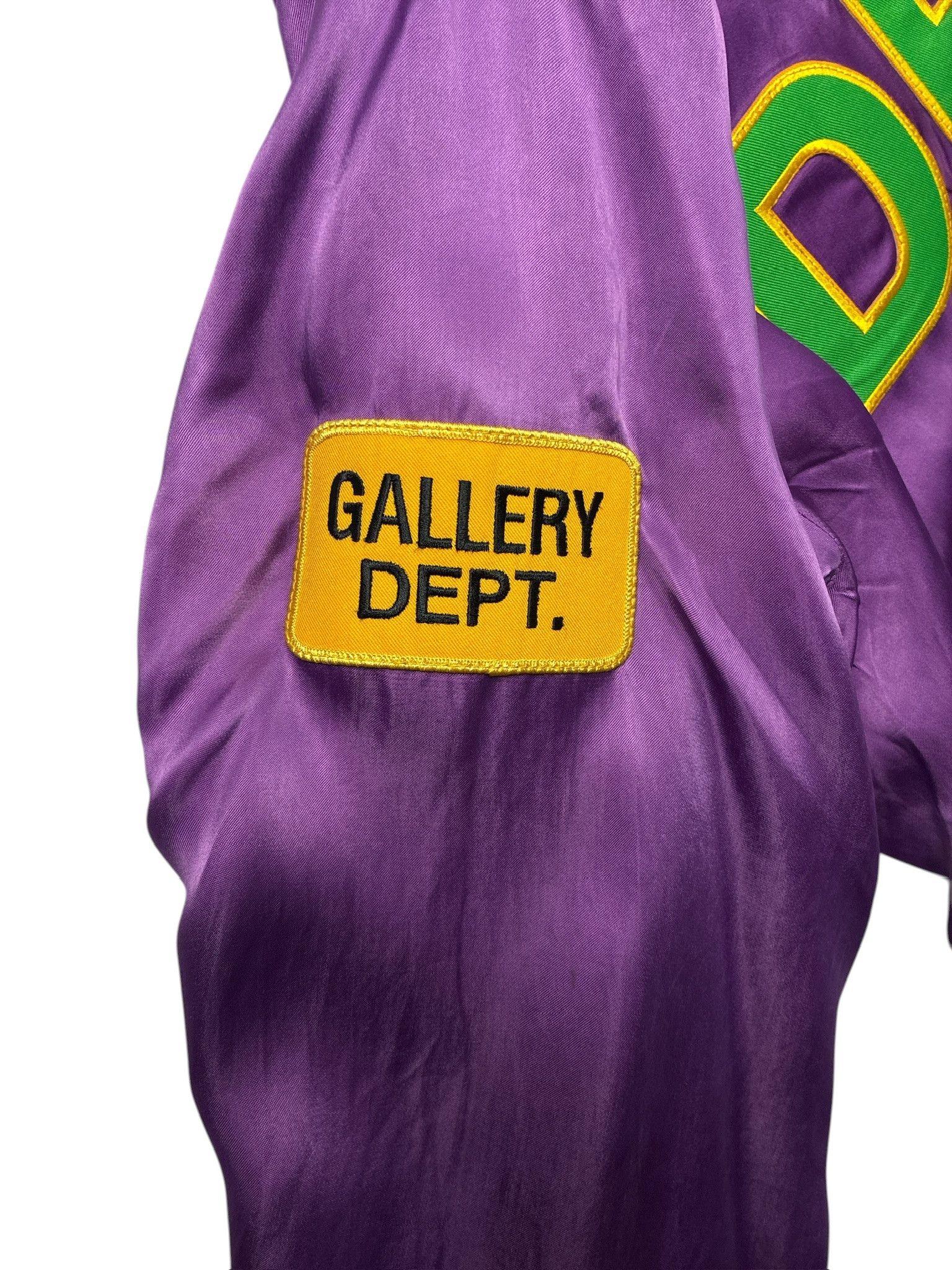 Gallery Dept. GALLERY DEPT MVP SATIN JACKET PURPLE Size US M / EU 48-50 / 2 - 6 Thumbnail