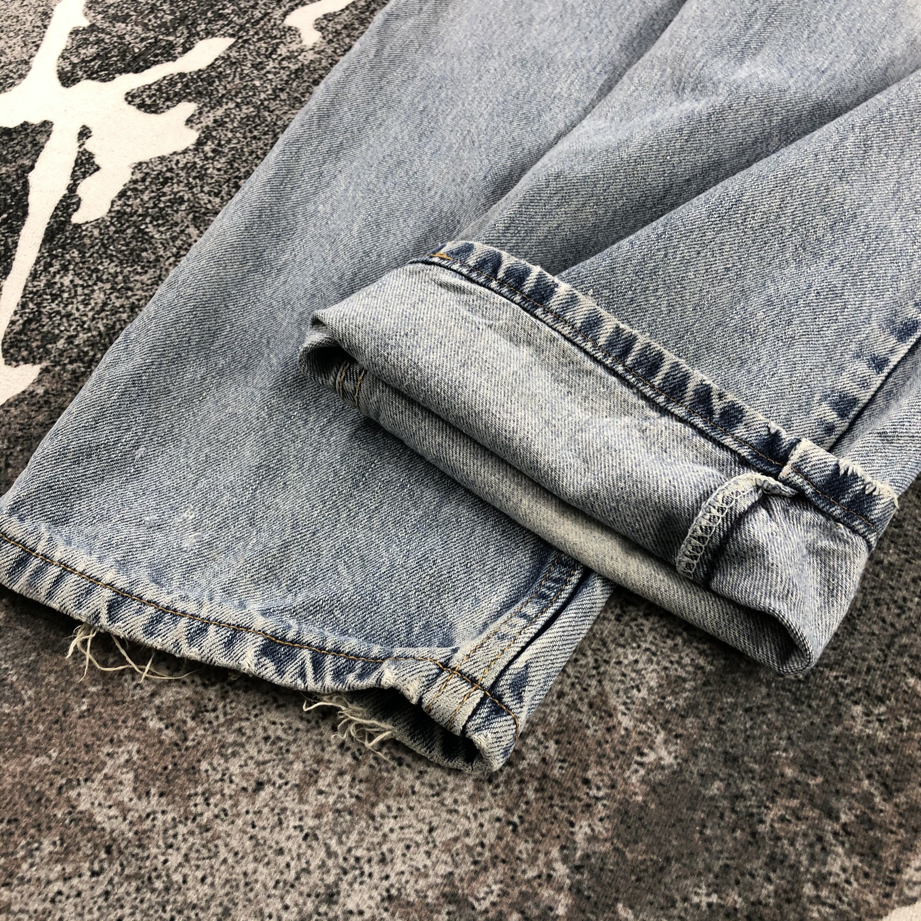 Levi's Vintage Levi's 550 Jeans Medium Wash Denim KJ992 Size US 36 / EU 52 - 7 Thumbnail
