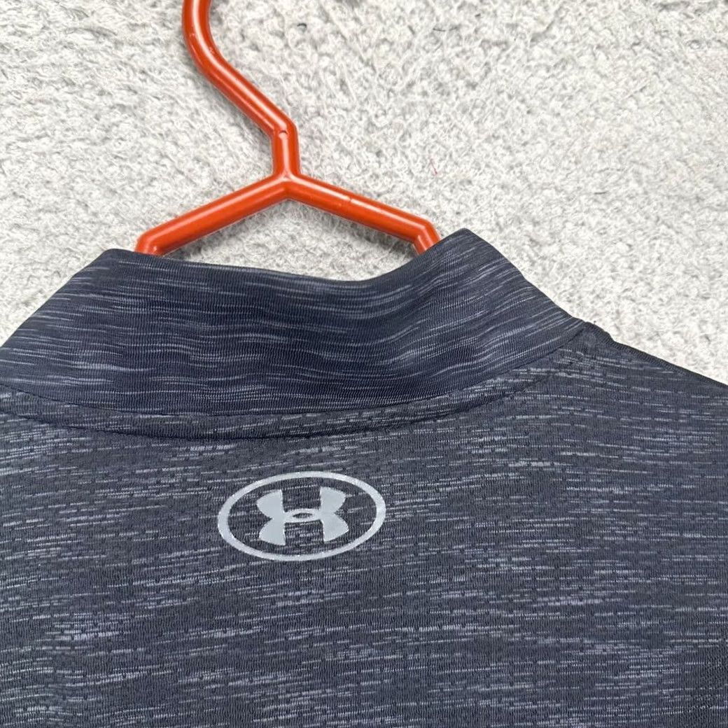 Under Armour Under Armour Sweater Pullover Mens XL Gray Fitted Half Zip Lightweight Outdoor Heat Gear Size US XL / EU 56 / 4 - 5 Thumbnail