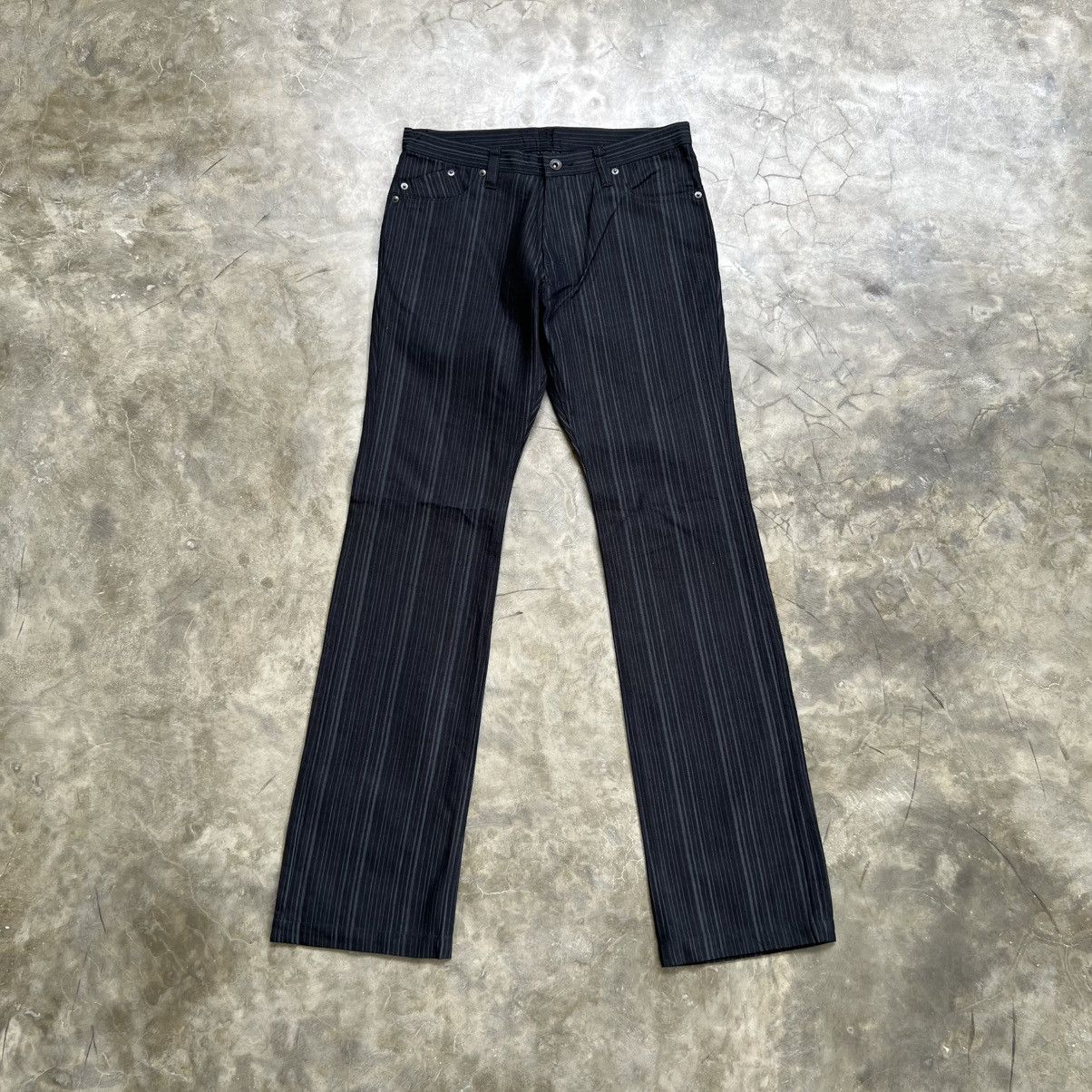 Hysteric Glamour 2000s Comme Ca Hysteric Style Stripe Jeans Size US 30 / EU 46 - 1 Thumbnail