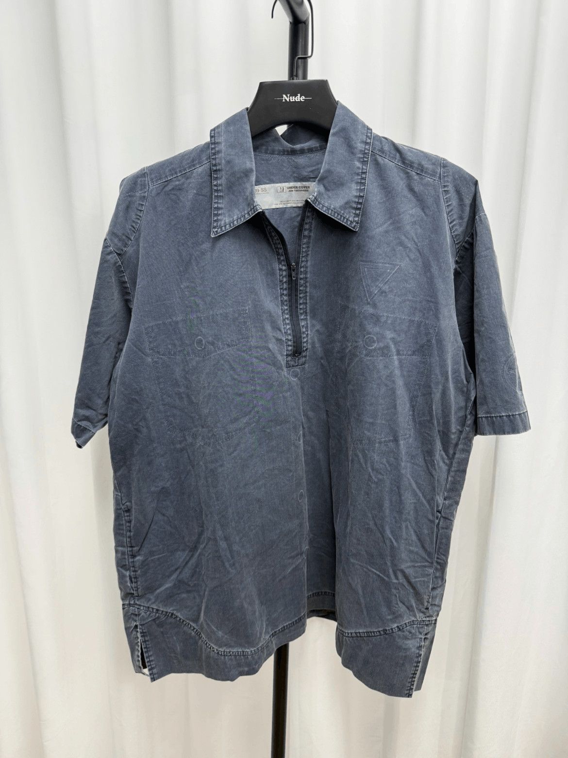 Undercover Sz L Undercover 99SS Relief "Working Class Hero" Zip Up Pol Size US L / EU 52-54 / 3 - 2 Thumbnail