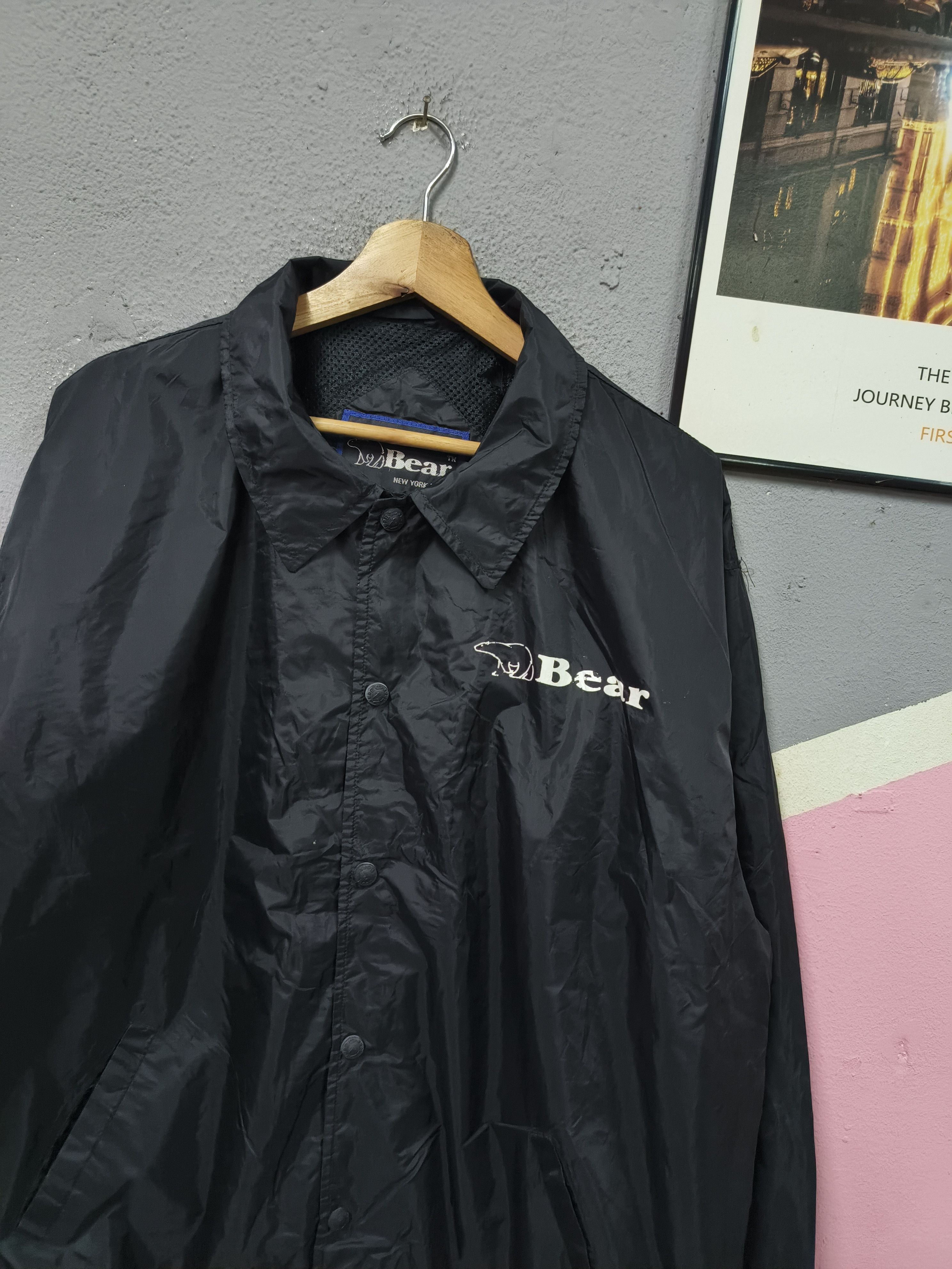 Japanese Brand BEAR NEW YORK USA OVERSIZED LIGHT JACKET BUTTON UP Size US M / EU 48-50 / 2 - 4 Thumbnail