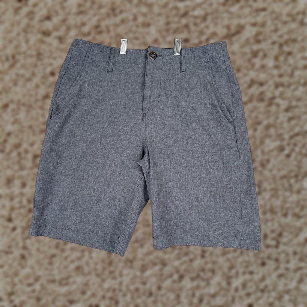 Volcom Volcom Hybrid Shorts Mens 28 Gray Surf & Turf 4-Way Stretch 9 Inseam Quick Dry Size US 28 / EU 44 - 1 Thumbnail