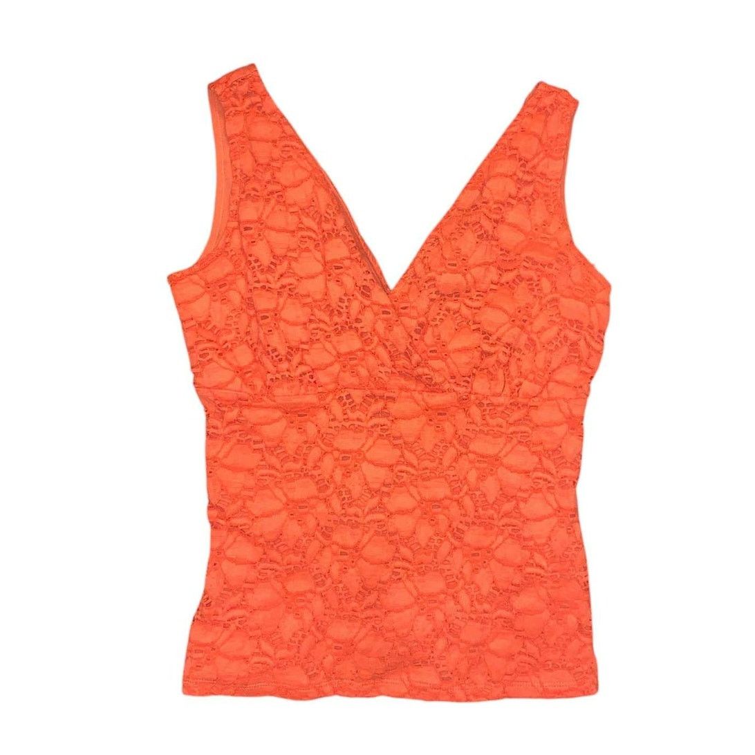 Other Y2K International Concepts INC Tank TopLace Knit Fitted Boho Size S / US 4 / IT 40 - 3 Thumbnail