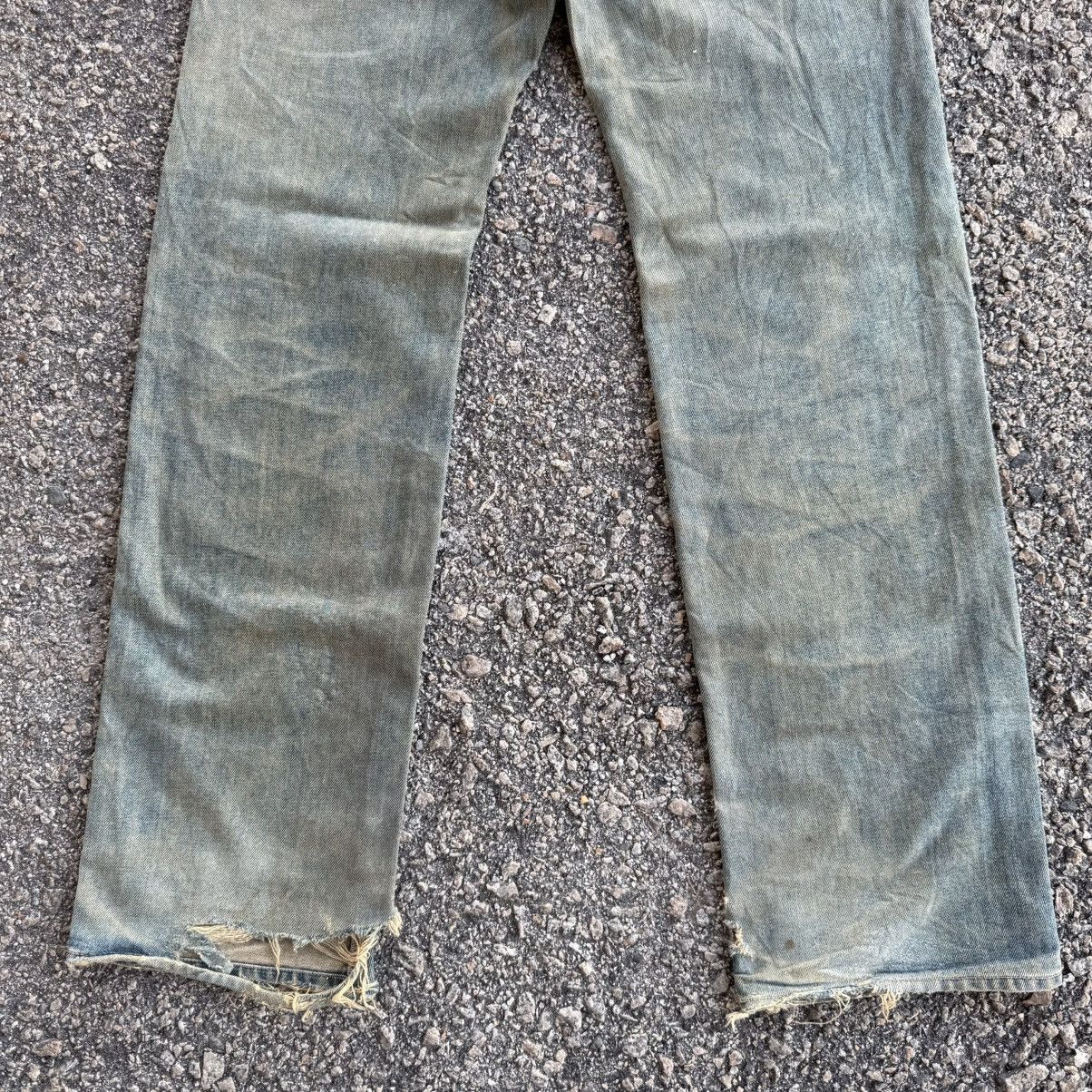 Japanese Brand × Jean × Rusty VINTAGE GL RUSTY JEAN RIPPEP FADED DENIM PANTS Size US 32 / EU 48 - 10 Thumbnail