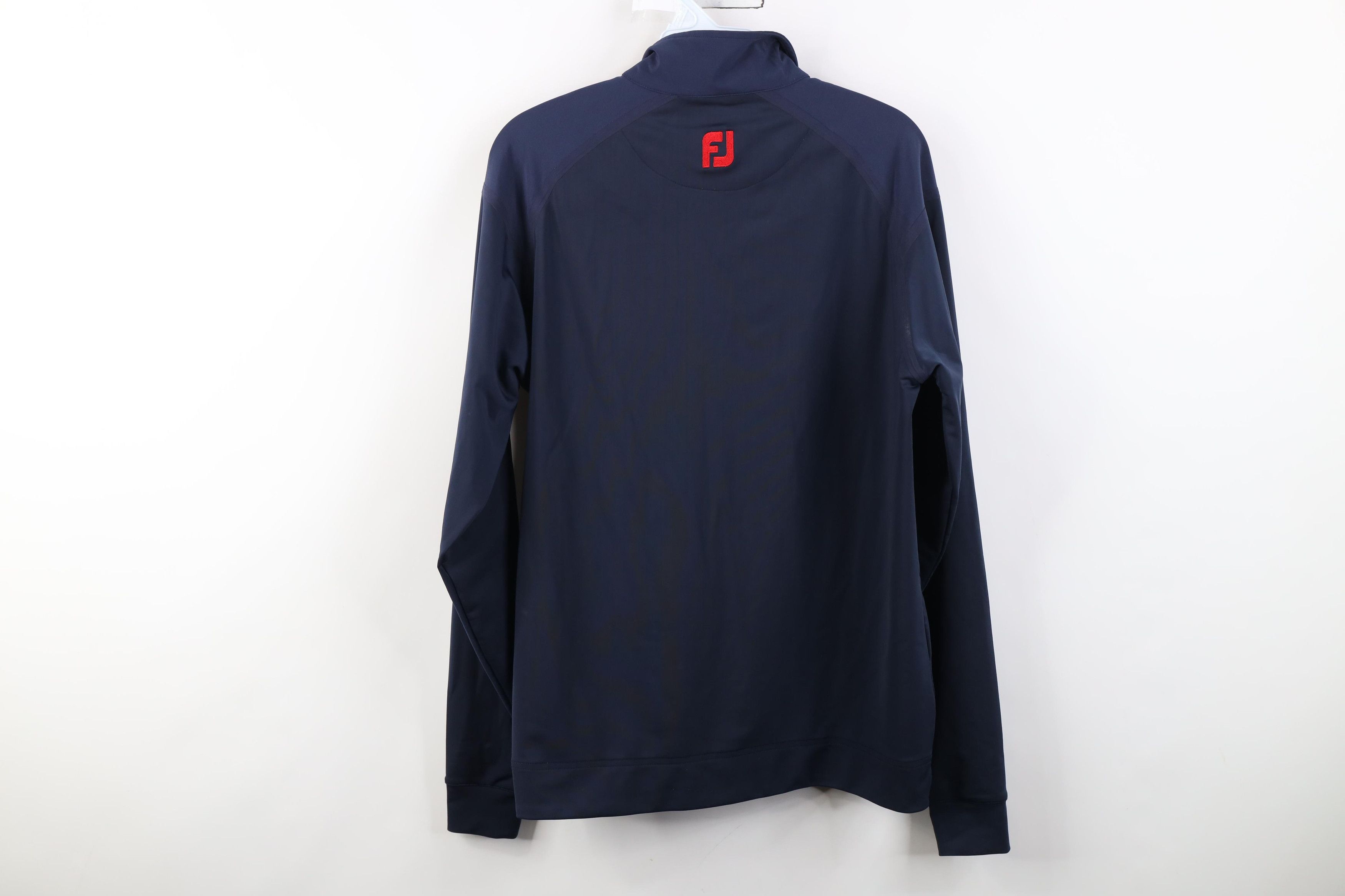Footjoy FootJoy Embroidered FJ 1/4 Zip Golfing Golf Pullover Jacket Size US S / EU 44-46 / 1 - 13 Thumbnail