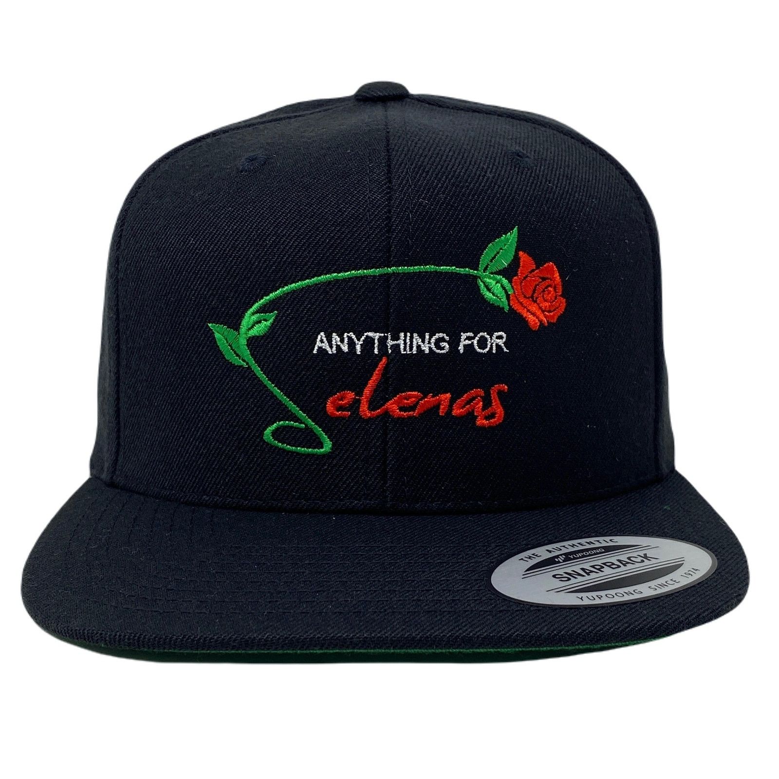 Other Anything For Selenas Green Snapback Hat Size ONE SIZE - 3 Thumbnail