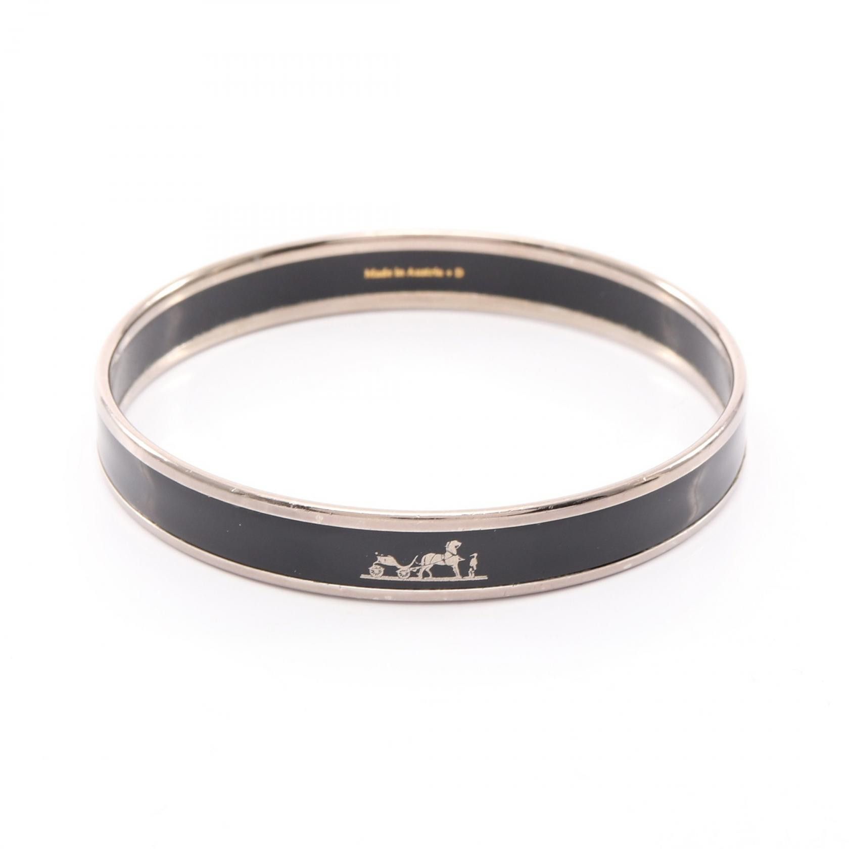Hermes Hermes Hermes Email PM Caleche Bangle Metal Bangle DUTY FREE for USA Size ONE SIZE - 1 Thumbnail