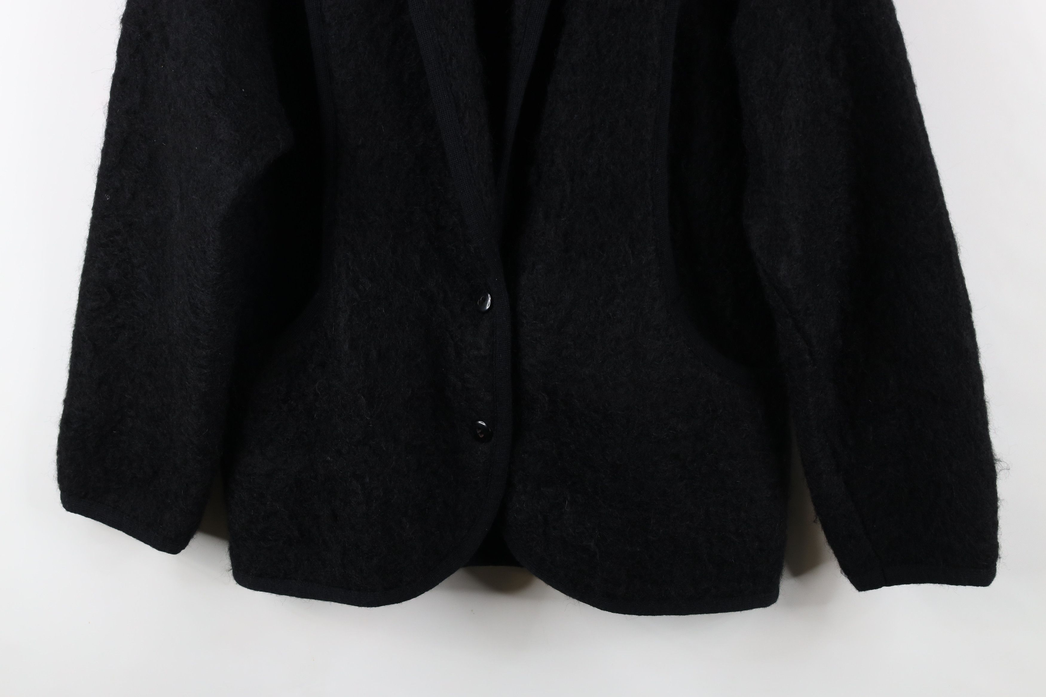 Vintage Vintage 90s Streetwear Wool Shag Cardigan Sweater Jacket Size M / US 6-8 / IT 42-44 - 3 Thumbnail