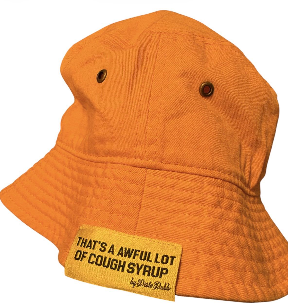 Awful Lot of Cough Syrup Awful Lot of Cough Syrup Orange Bucket Hat - Small - ALOCS Size ONE SIZE - 2 Thumbnail