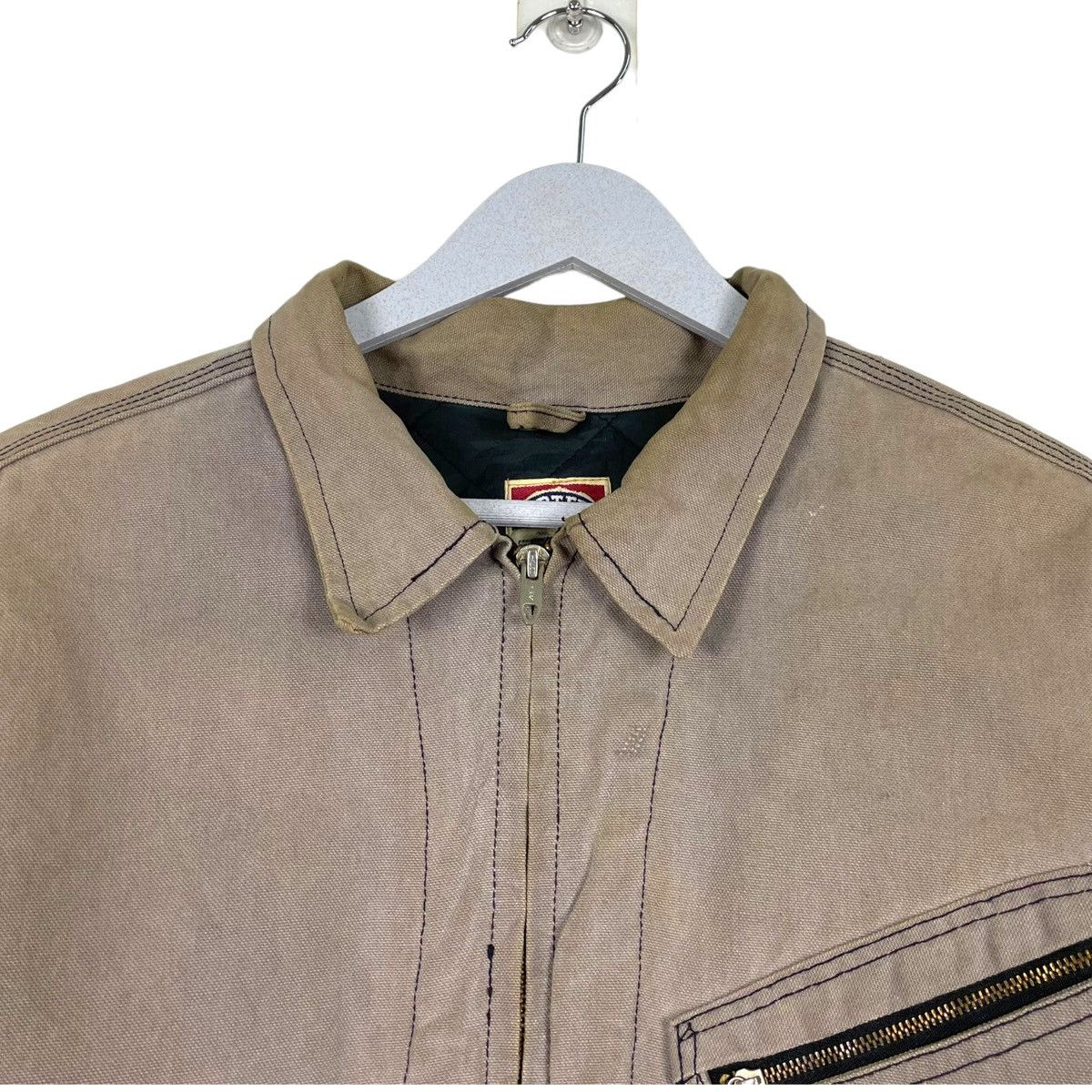Other 💥90 CARTERS USA DUCK CANVAS BIKER JACKET Size US M / EU 48-50 / 2 - 3 Thumbnail