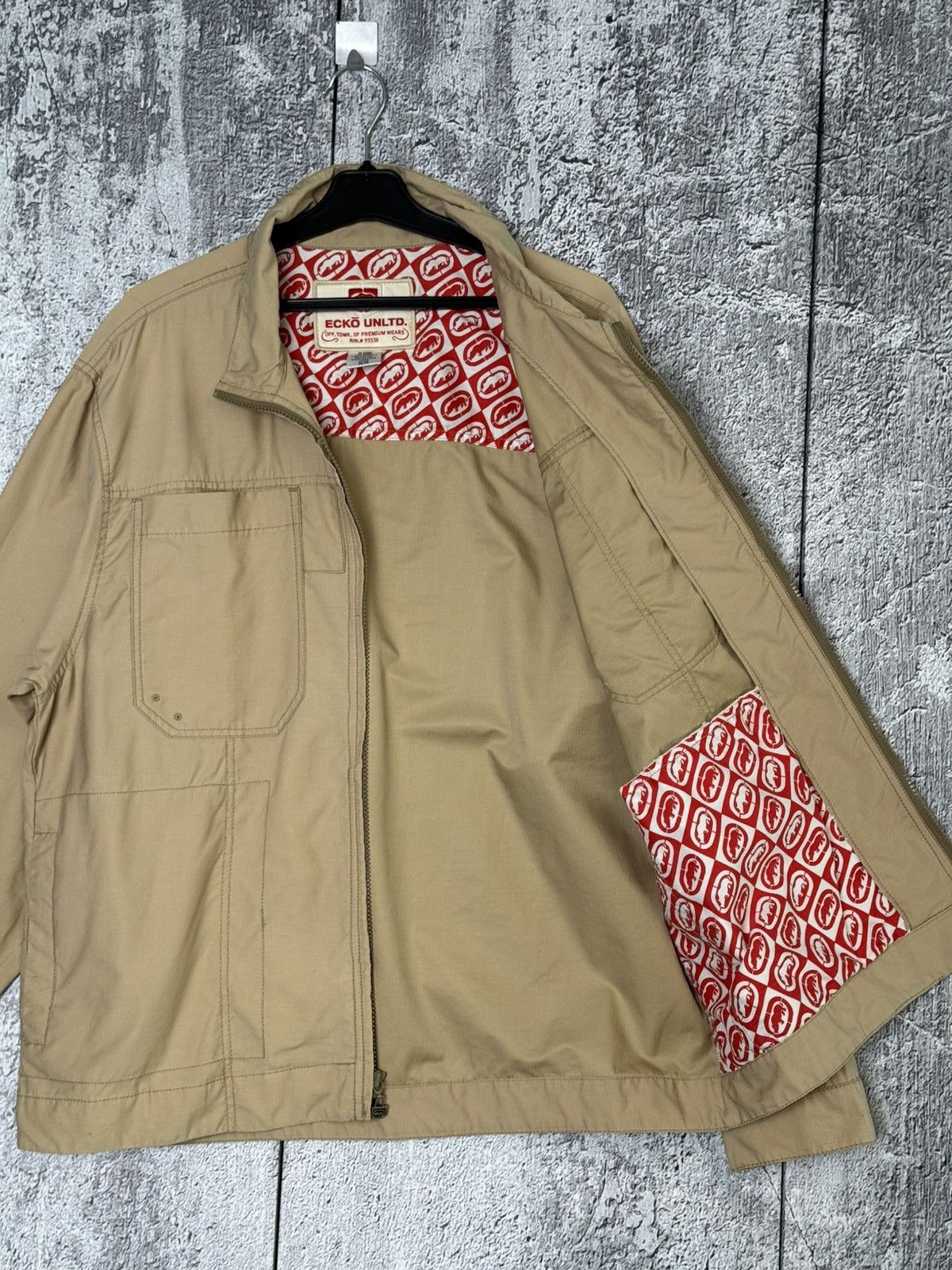 Ecko Unltd. Vintage Ecko Unltd. Utility Zip Jacket Men’s Workwear Style Size US M / EU 48-50 / 2 - 13 Thumbnail
