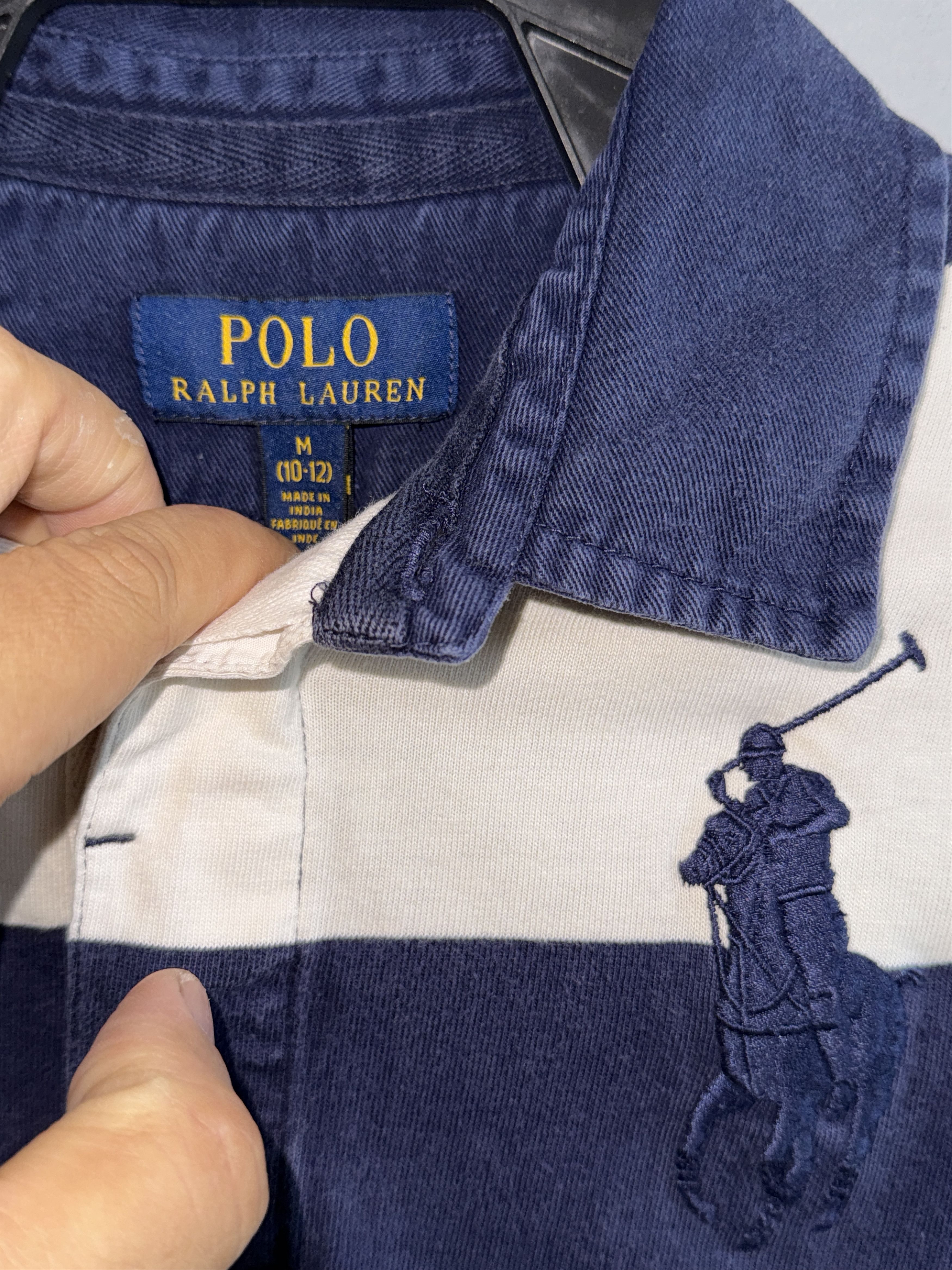 Polo Ralph Lauren Polo Ralph Lauren Stripe Vintage Shirt Size XXS / US 00 / IT 34 - 3 Thumbnail