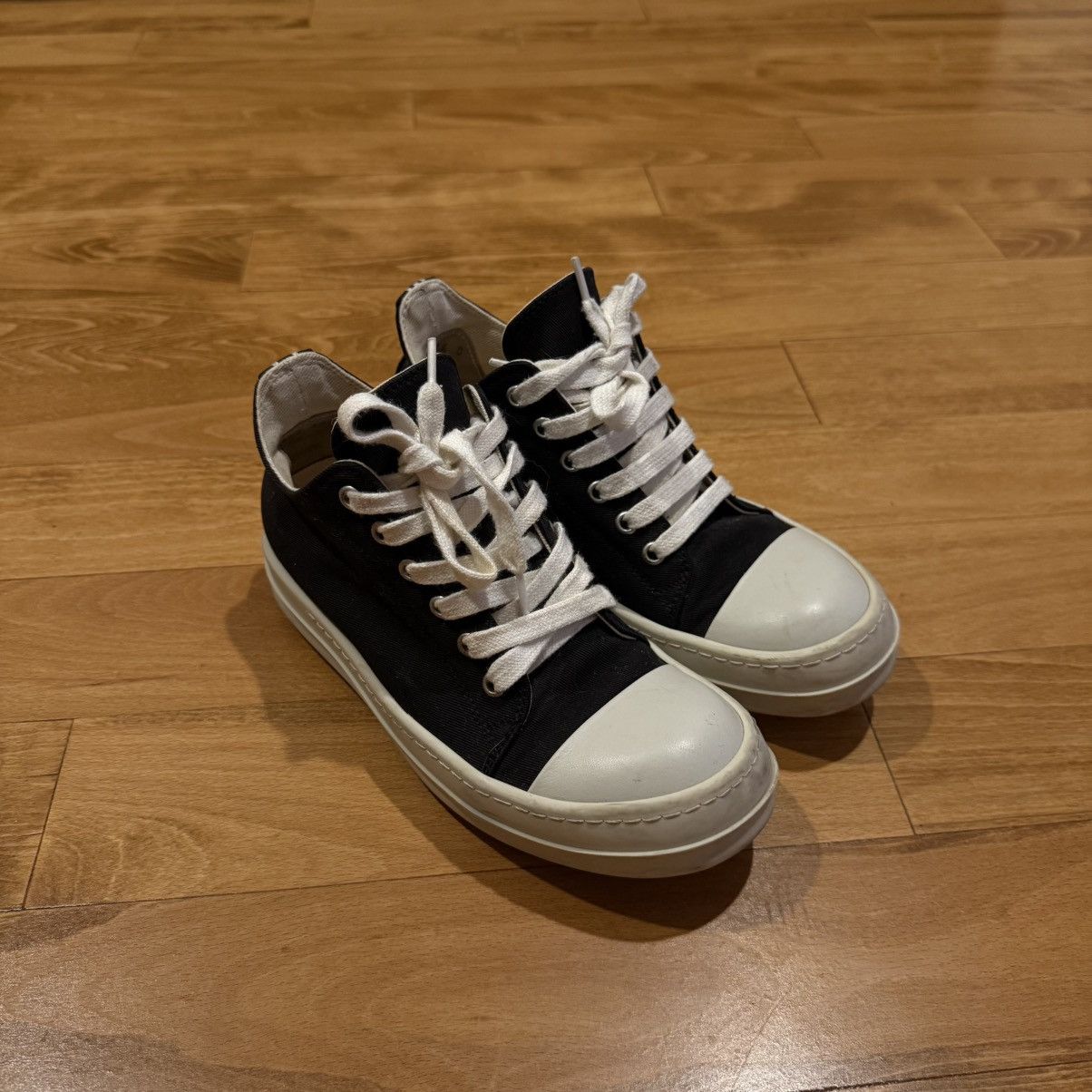 Rick Owens DRKSHDW Ramones Low Top Sneakers