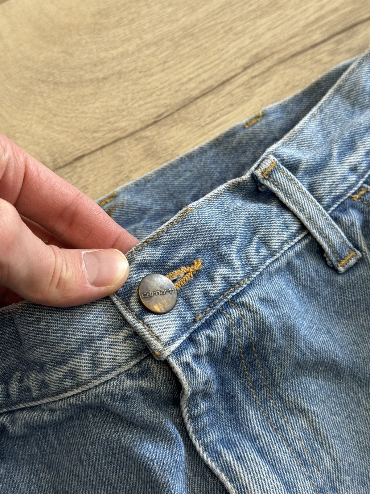 Carhartt Carhartt WIP Single Knee Jeans 30/32 Size US 30 / EU 46 - 13 Thumbnail