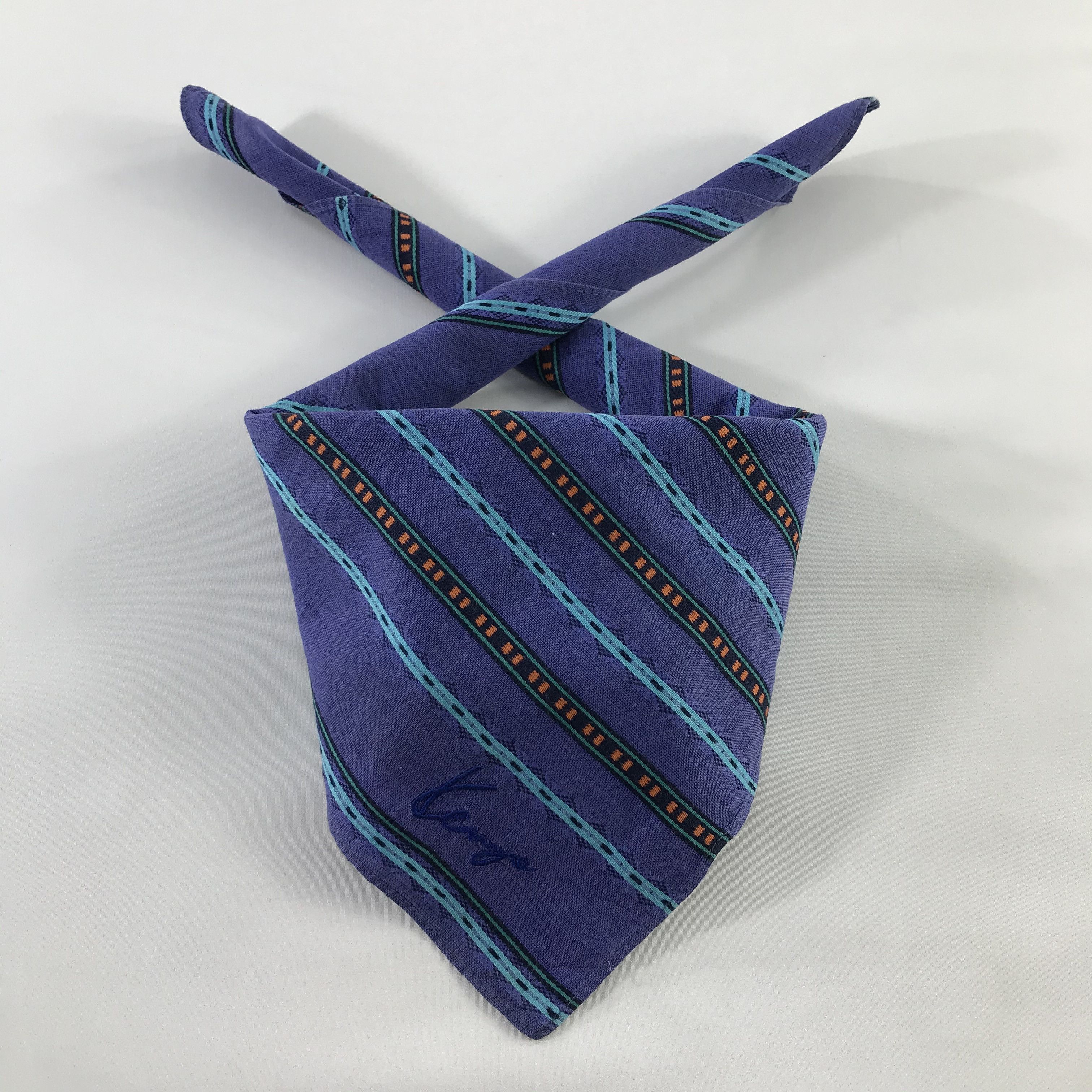 Kenzo × Vintage Kenzo Bandana / Handkerchief / Neckerchief - S551 Size ONE SIZE - 3 Thumbnail