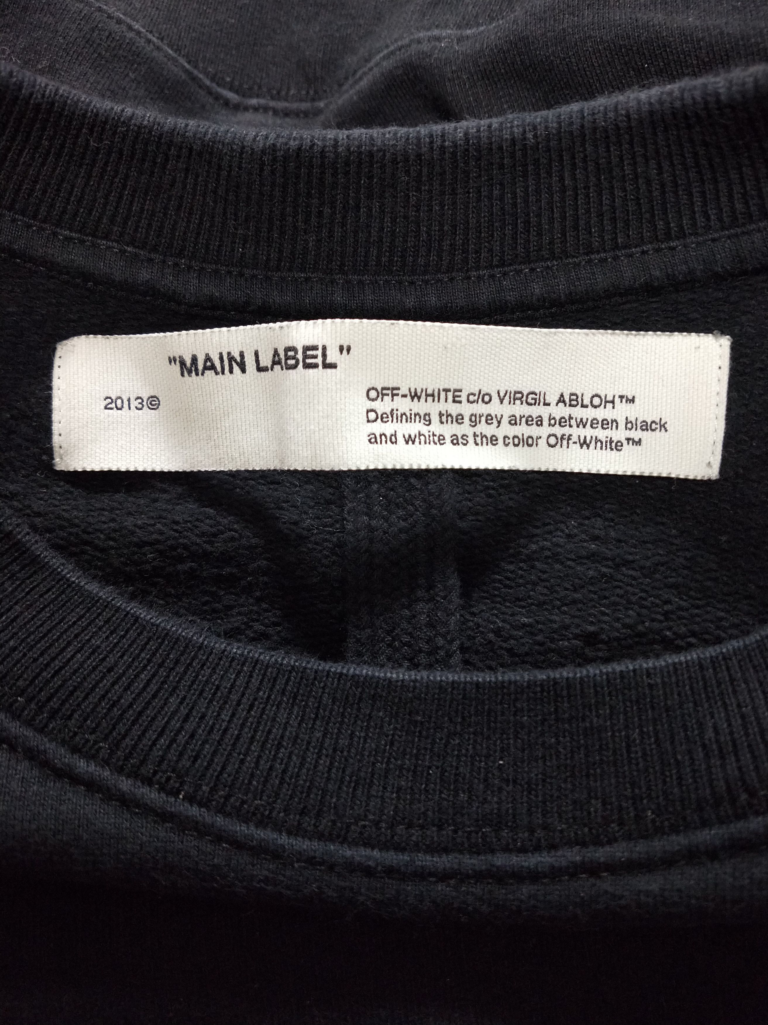 Off-White Gold Tape Arrow Sweatshirt Size US S / EU 44-46 / 1 - 4 Thumbnail
