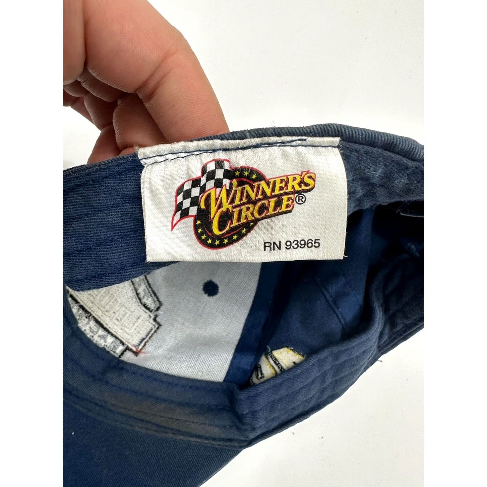 NASCAR Winners Circle Nascar Lowes Team Racing #48 Jimmie Johnson Hat Adult Blue Adjustable Size ONE SIZE - 4 Thumbnail