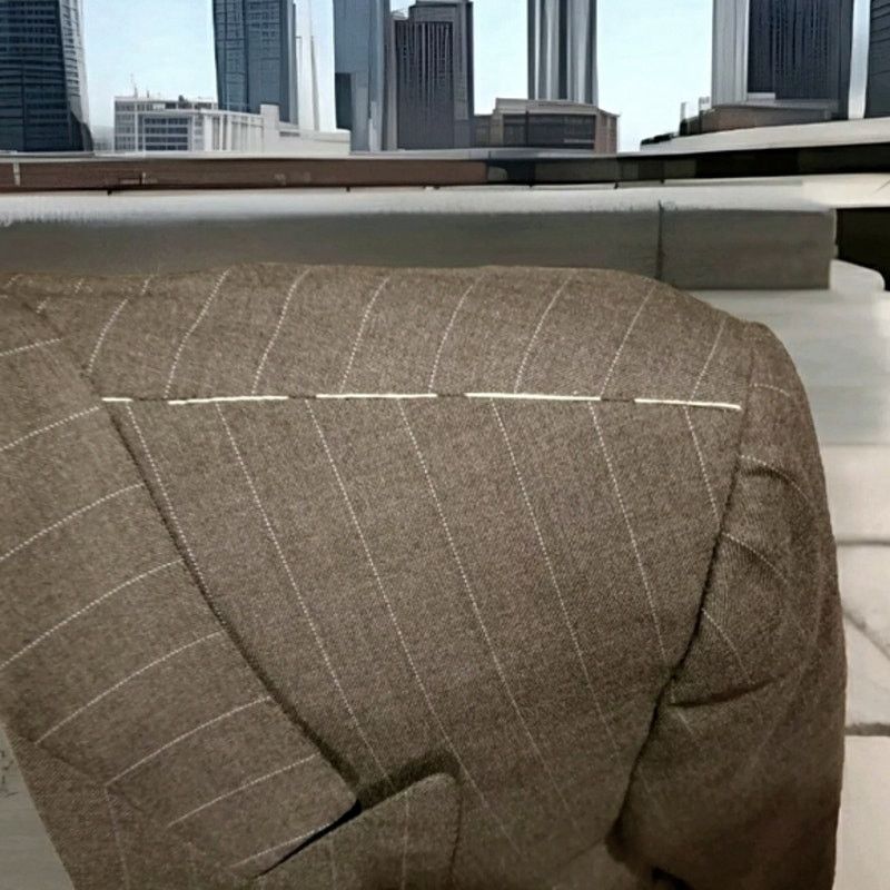 Brioni Brioni Gray 150 Super Wool Double Breasted Blazer Size 42 S Size 42S - 3 Thumbnail