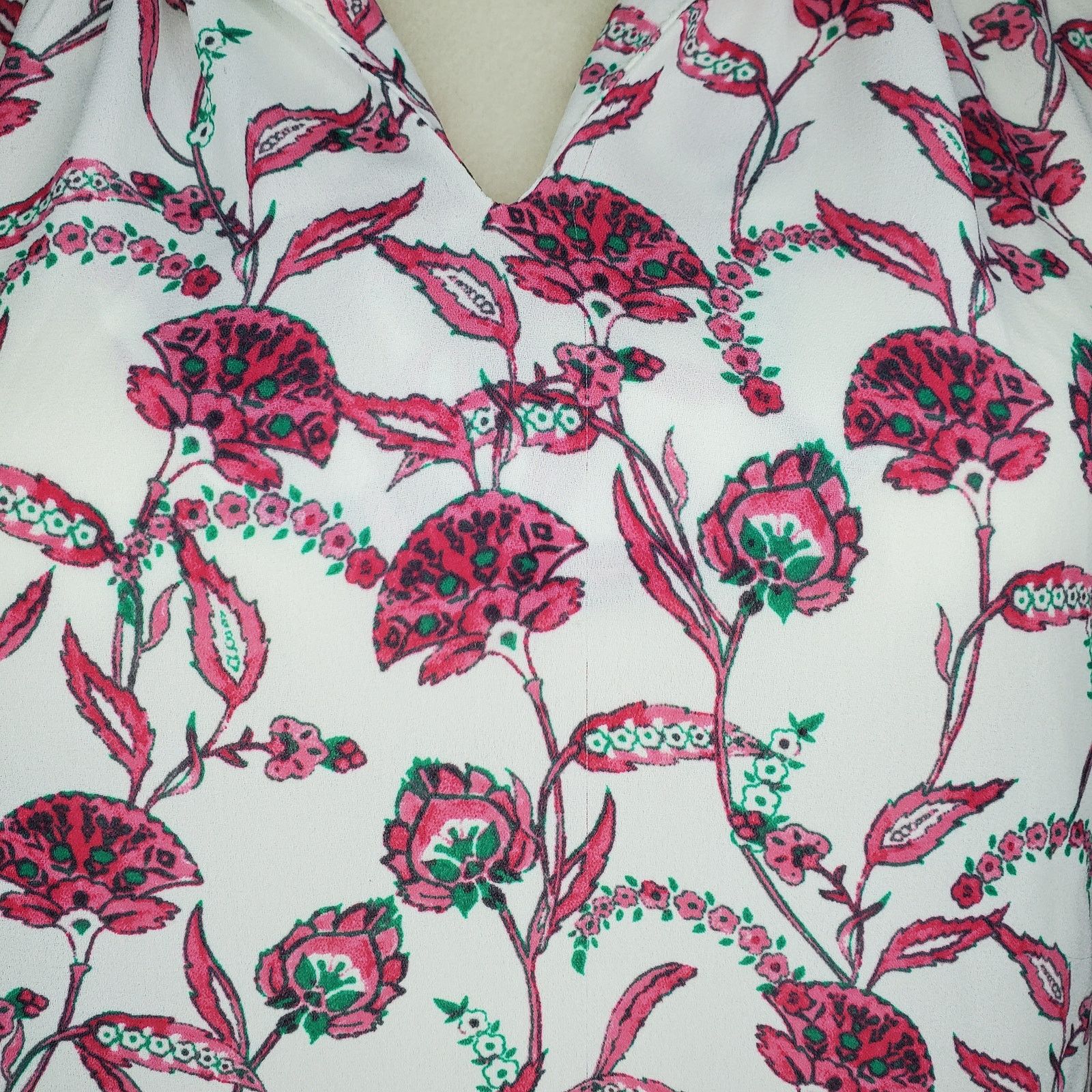 Other Rose and Olive Paisley Blouse Medium Size M / US 6-8 / IT 42-44 - 8 Thumbnail