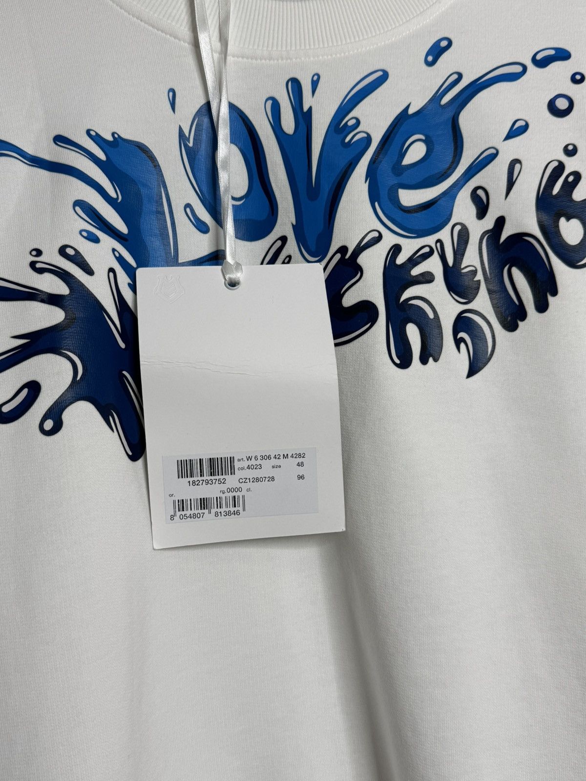 Moschino Love Moschino big logo luxury cotton sweatshirt size 48 Size US M / EU 48-50 / 2 - 9 Thumbnail