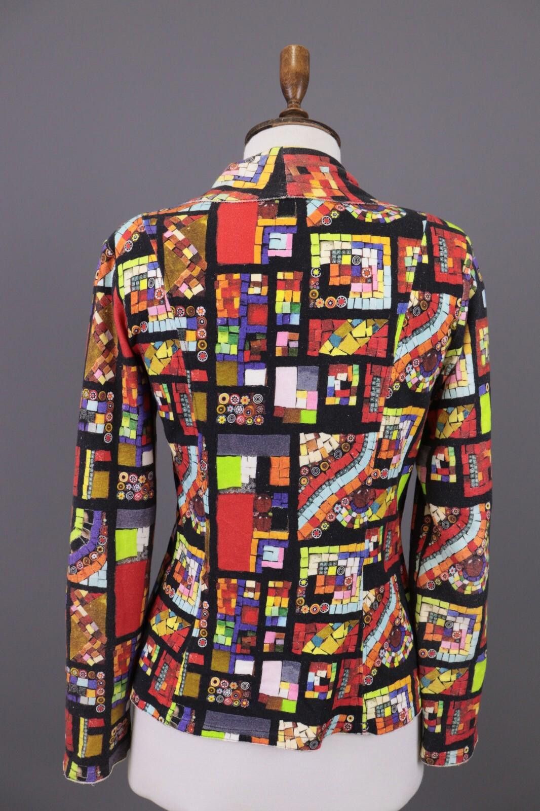 Designer Aventures des Toiles Aztec Blazer Jacket Size 38 / M Size M / US 6-8 / IT 42-44 - 10 Thumbnail