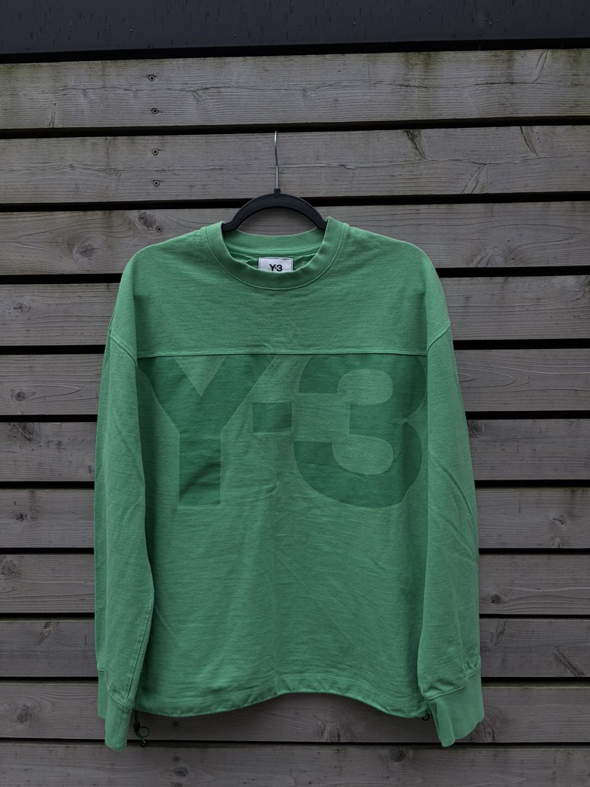 Yohji Yamamoto Y-3 Classic Heavy Pique Crew Sweatshirt Size US M / EU 48-50 / 2 - 1 Thumbnail