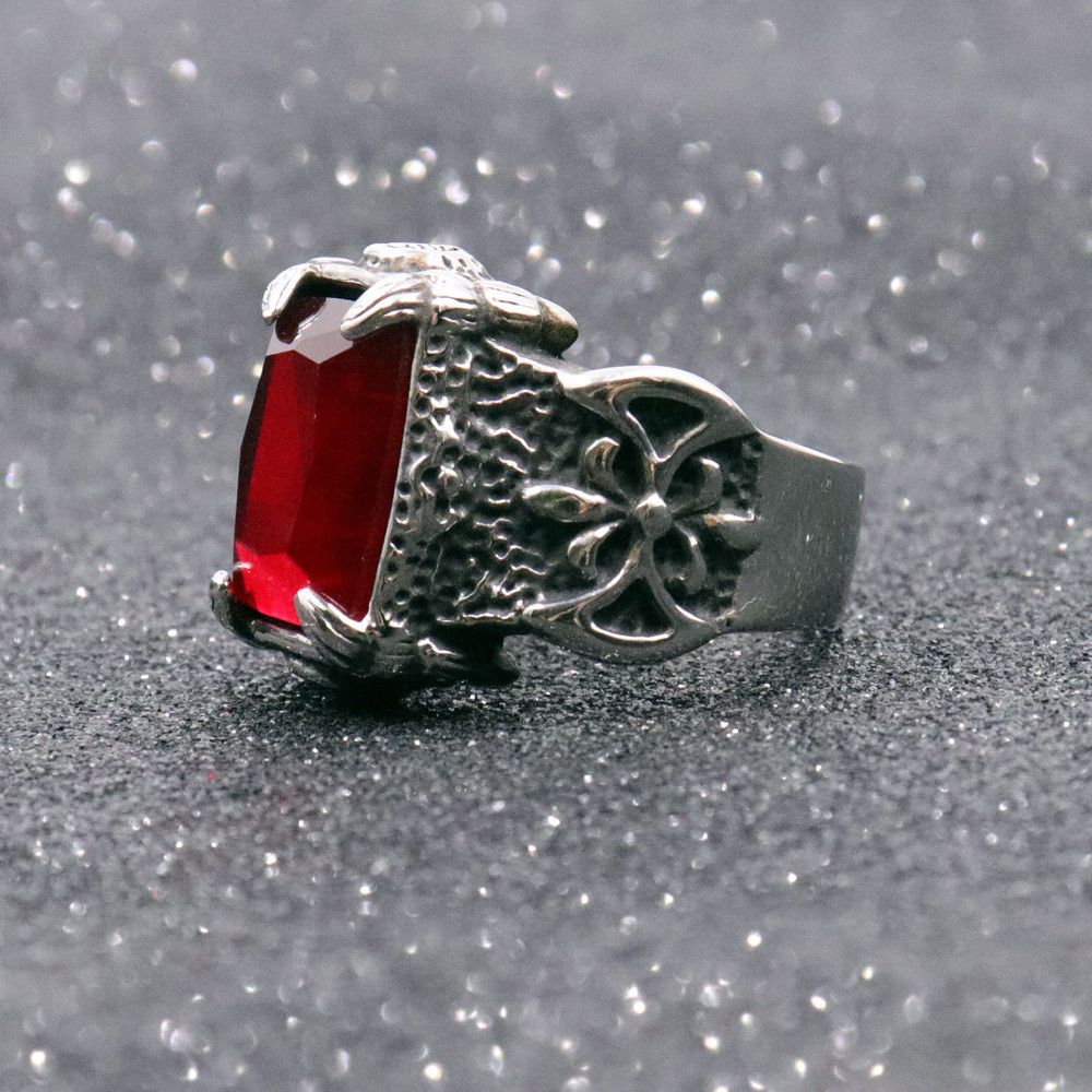 Jewelry New Trend Jewelry Rings Open Size Chrome Ring (Size 7-13) Size ONE SIZE - 3 Thumbnail