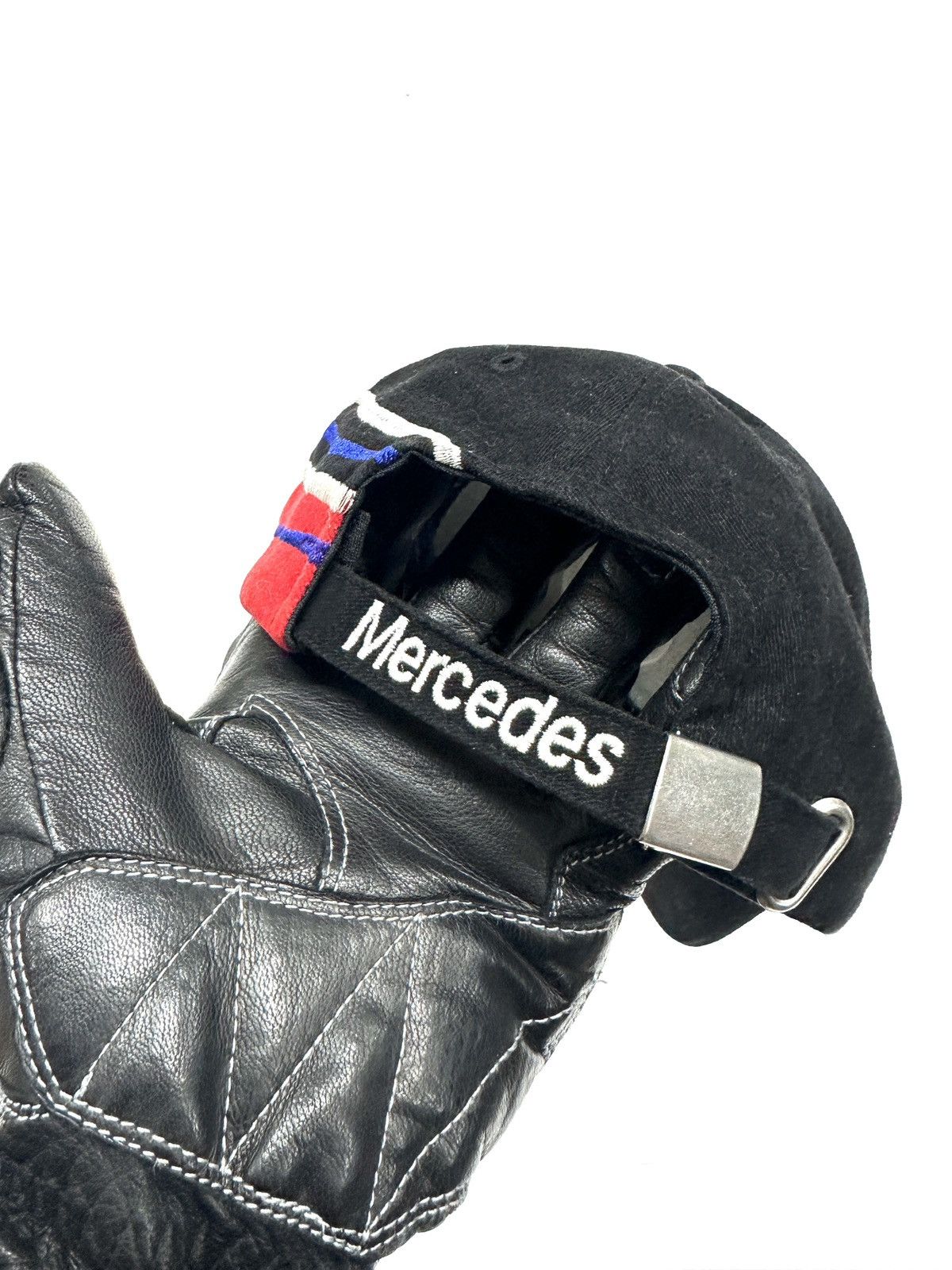 Mercedes-Benz Vintage Mercedes Benz racing flame Like Donda Cap Y2K Size ONE SIZE - 4 Thumbnail