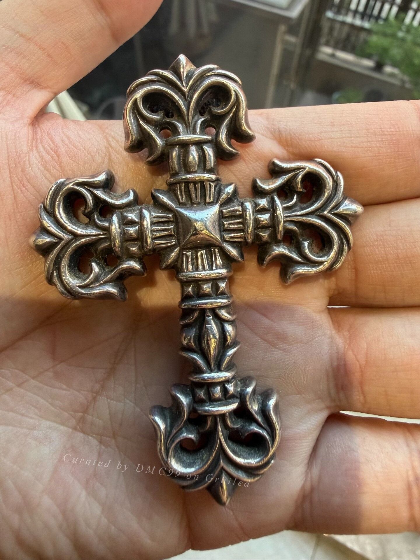 Chrome Hearts Chrome Hearts Cross Large Pendant | Grailed