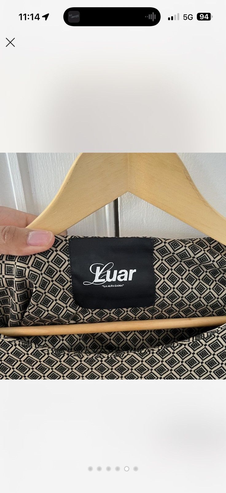 Luar LUAR Gold Diamond Boulder Shoulder Pullover Size US XL / EU 56 / 4 - 6 Thumbnail