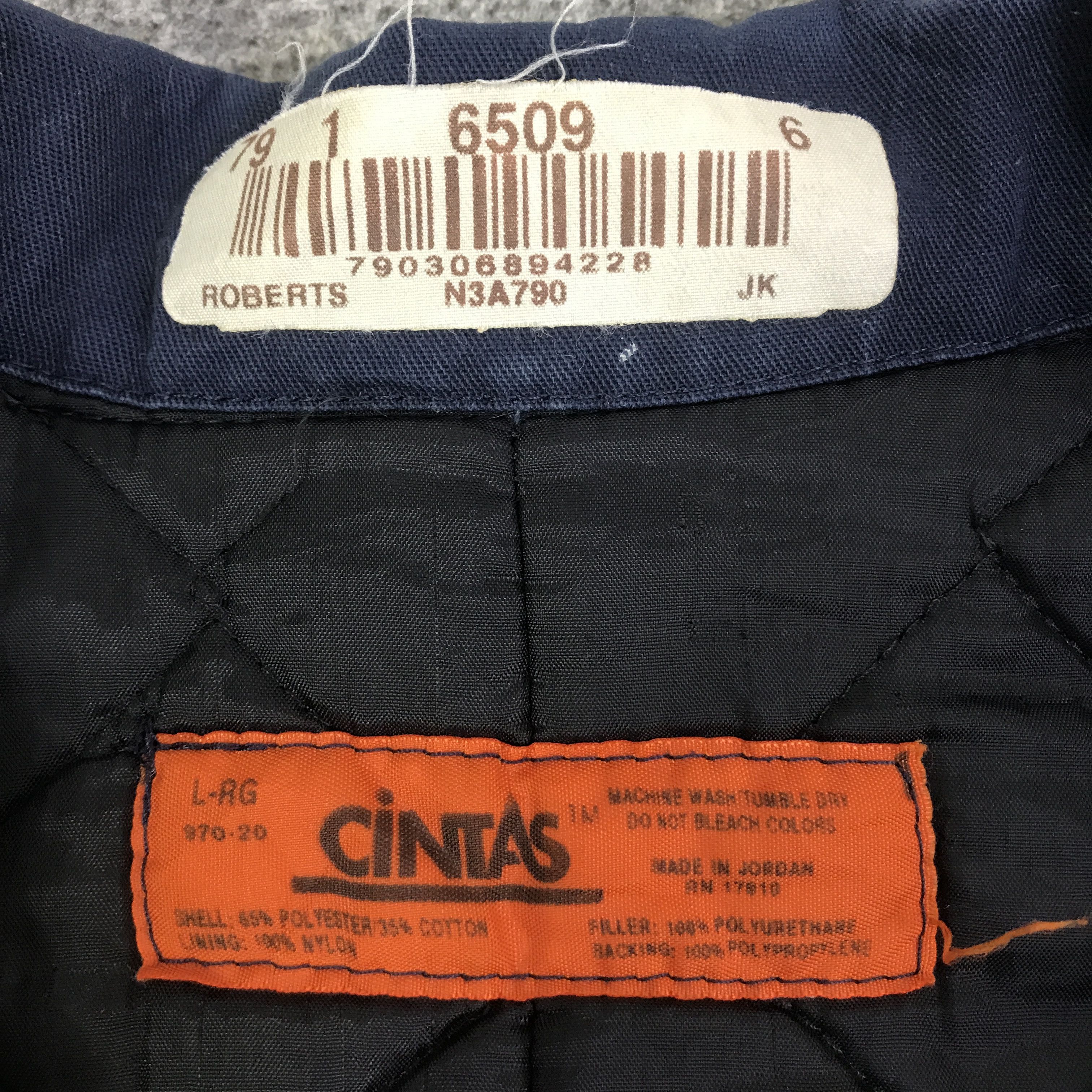 Cintas VTG WORKWEAR WORK UNIFORM JACKET K126B11 Size US L / EU 52-54 / 3 - 9 Thumbnail