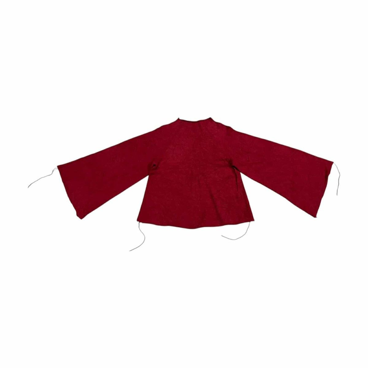 20471120 × Japanese Brand 🔥Rare Archived Sample Okiraku Deconstructed Sweater Flared Size US M / EU 48-50 / 2 - 4 Thumbnail