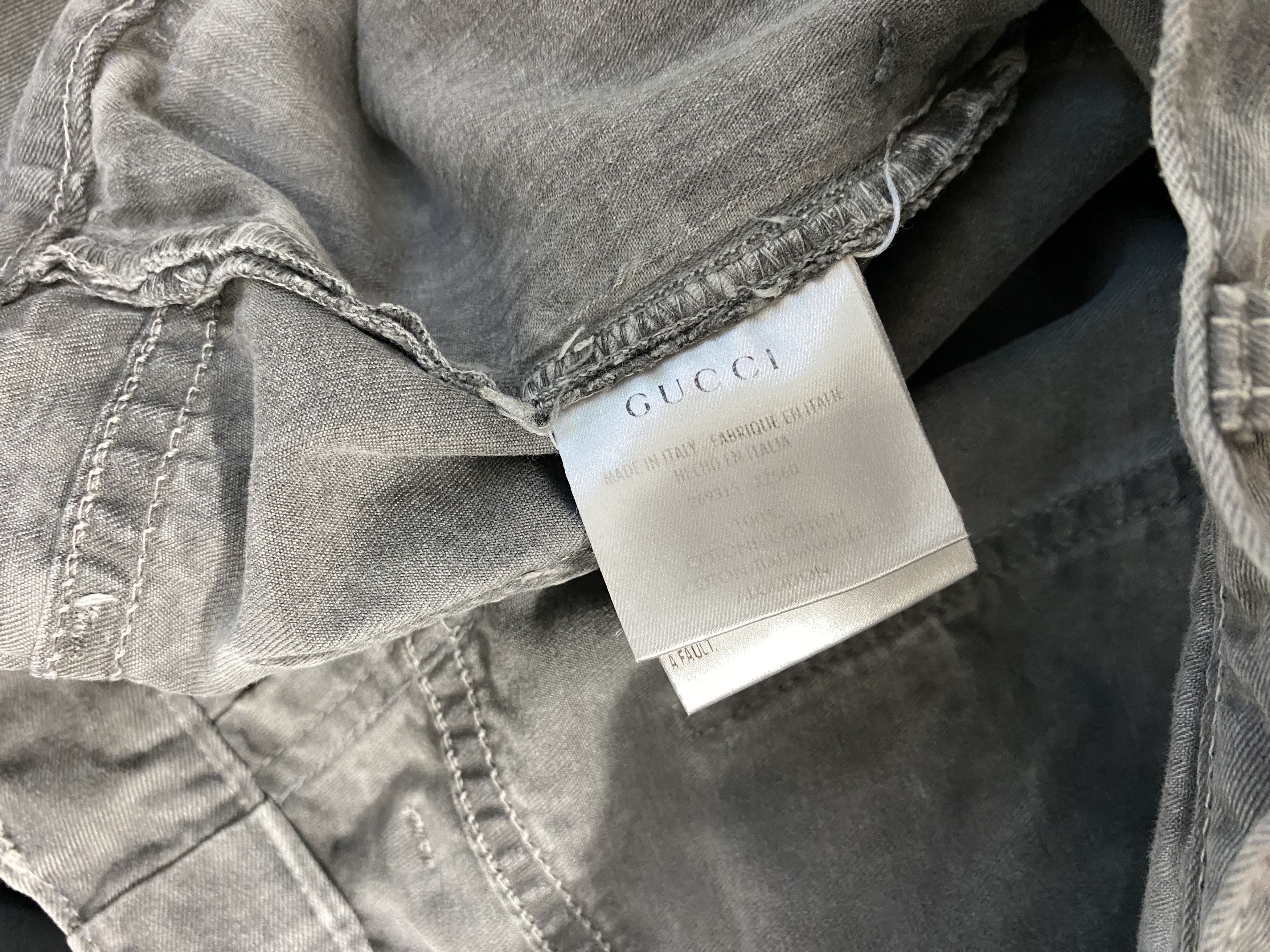 Gucci Gucci Cotton Chino Pants Skinny Trousers Small Logo Size 48 Size US 32 / EU 48 - 9 Thumbnail