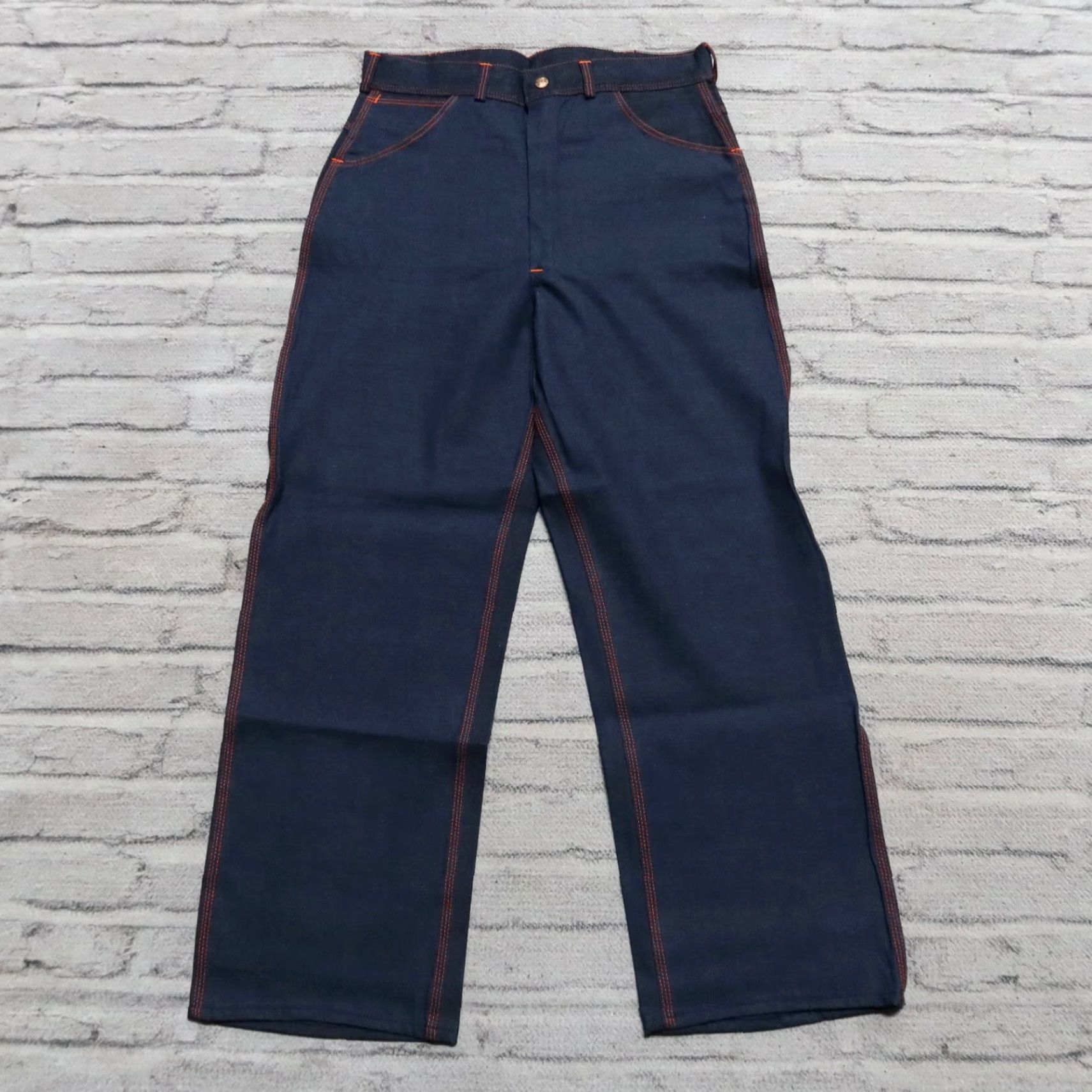 Vintage VINTAGE Copperhead Jeans Denim Men 32x29 Raw 60s Deadstock Sanforized Made in USA Leather? Size US 32 / EU 48 - 5 Thumbnail