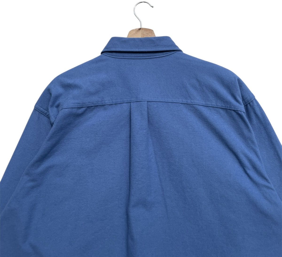 L.L. Bean RARE🔥 L.L Bean Men's Blue Chamois Cloth Button Down Shirt Size US XL / EU 56 / 4 - 5 Thumbnail